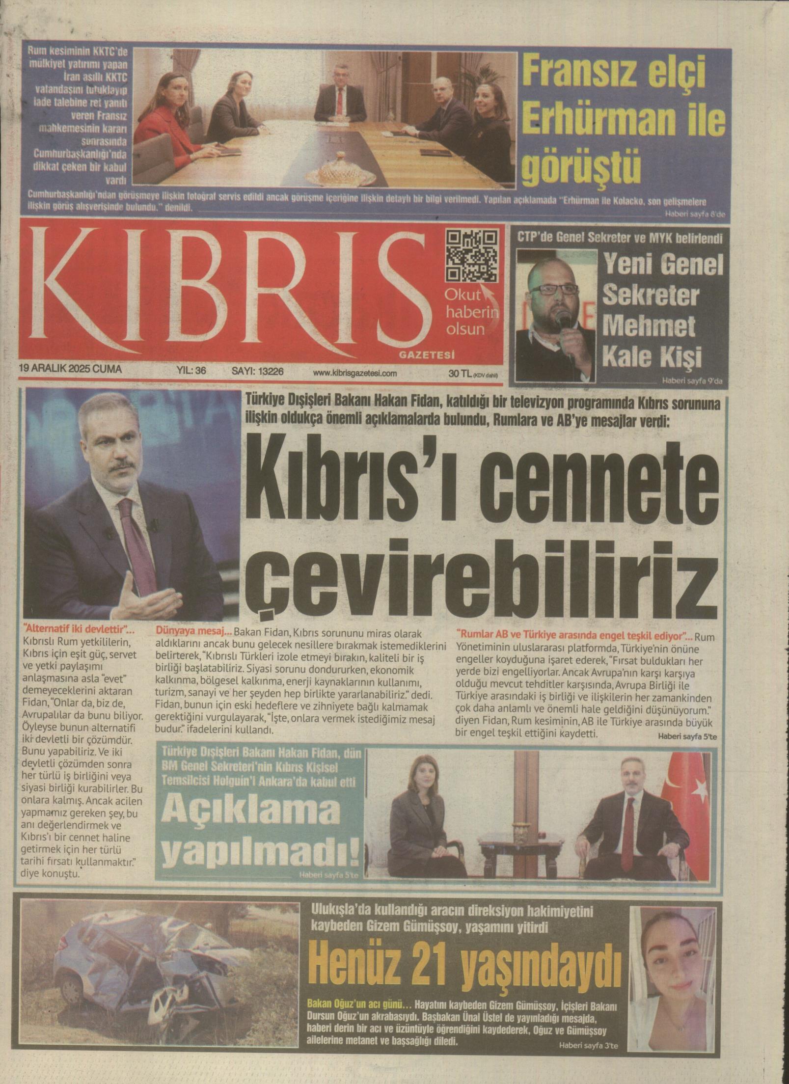 K I B R I S G A Z E T E S I 20251219