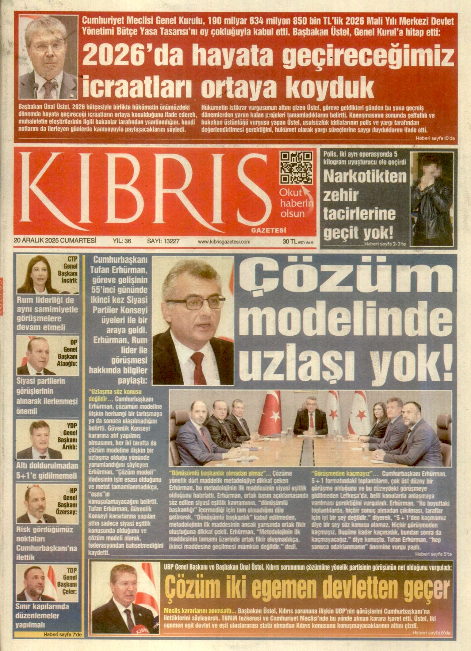 K I B R I S G A Z E T E S I 20251220