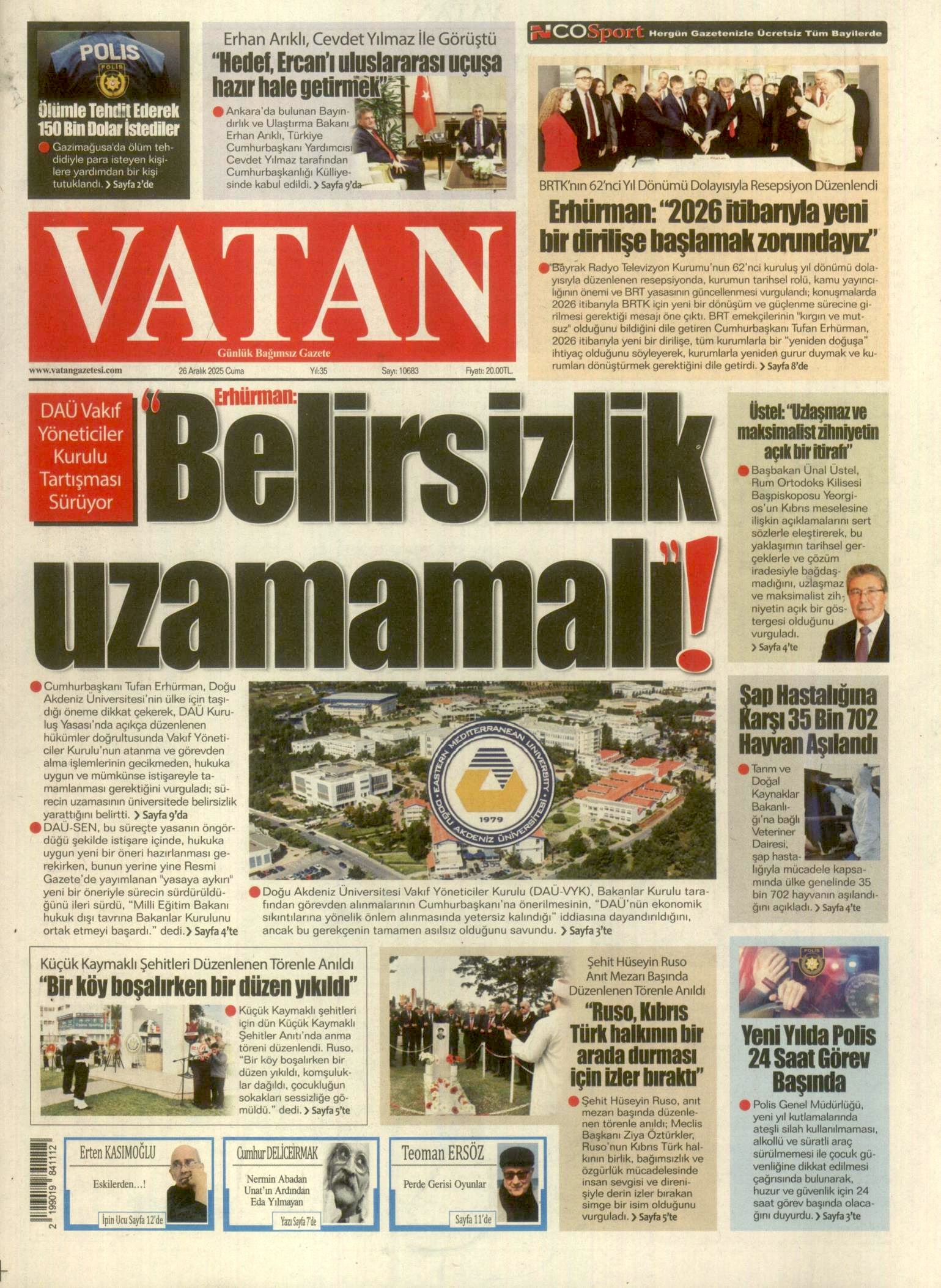 V A T A N K I B R I S 20251226