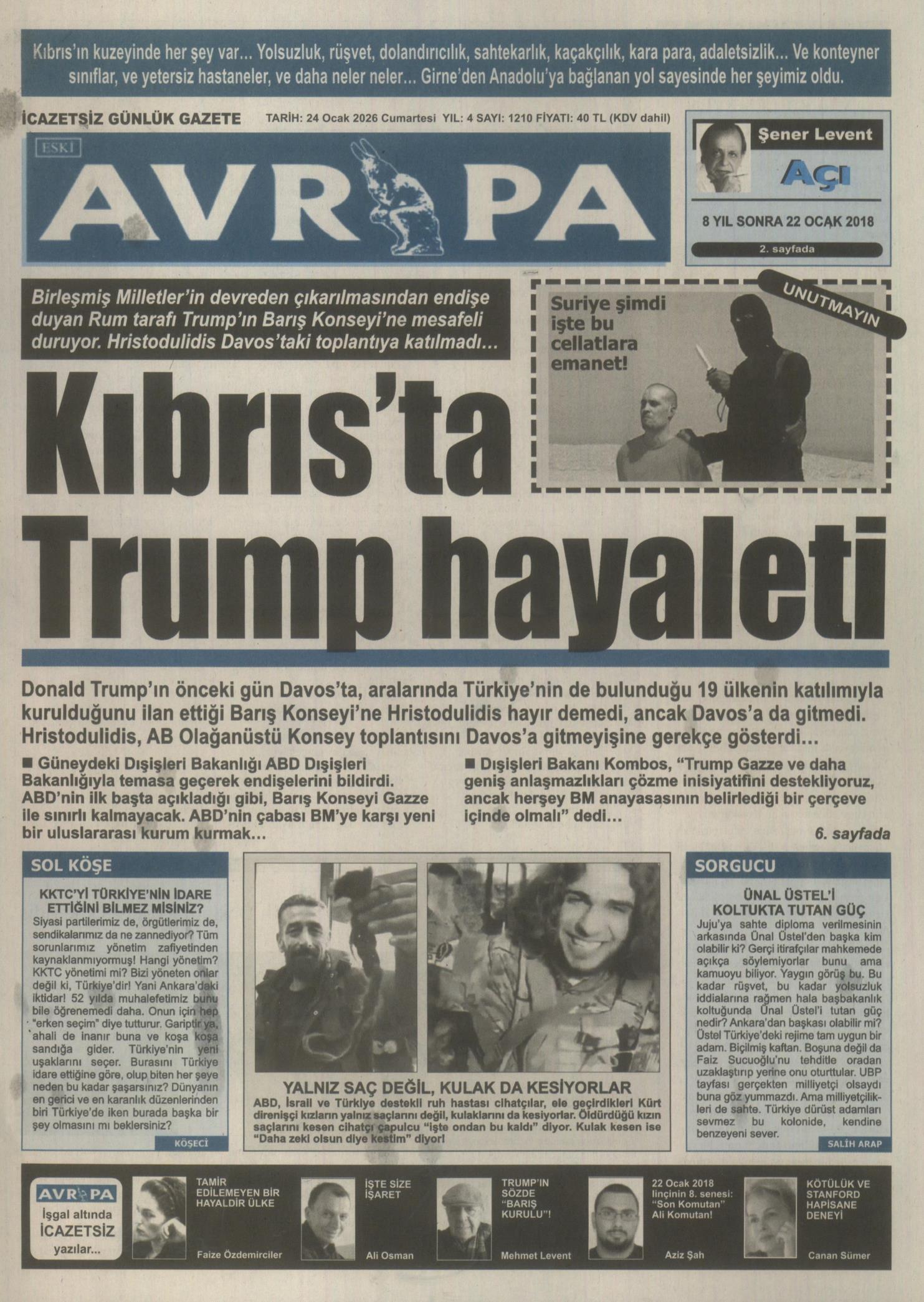 A V R U P A G A Z E T E S I 20260124 1