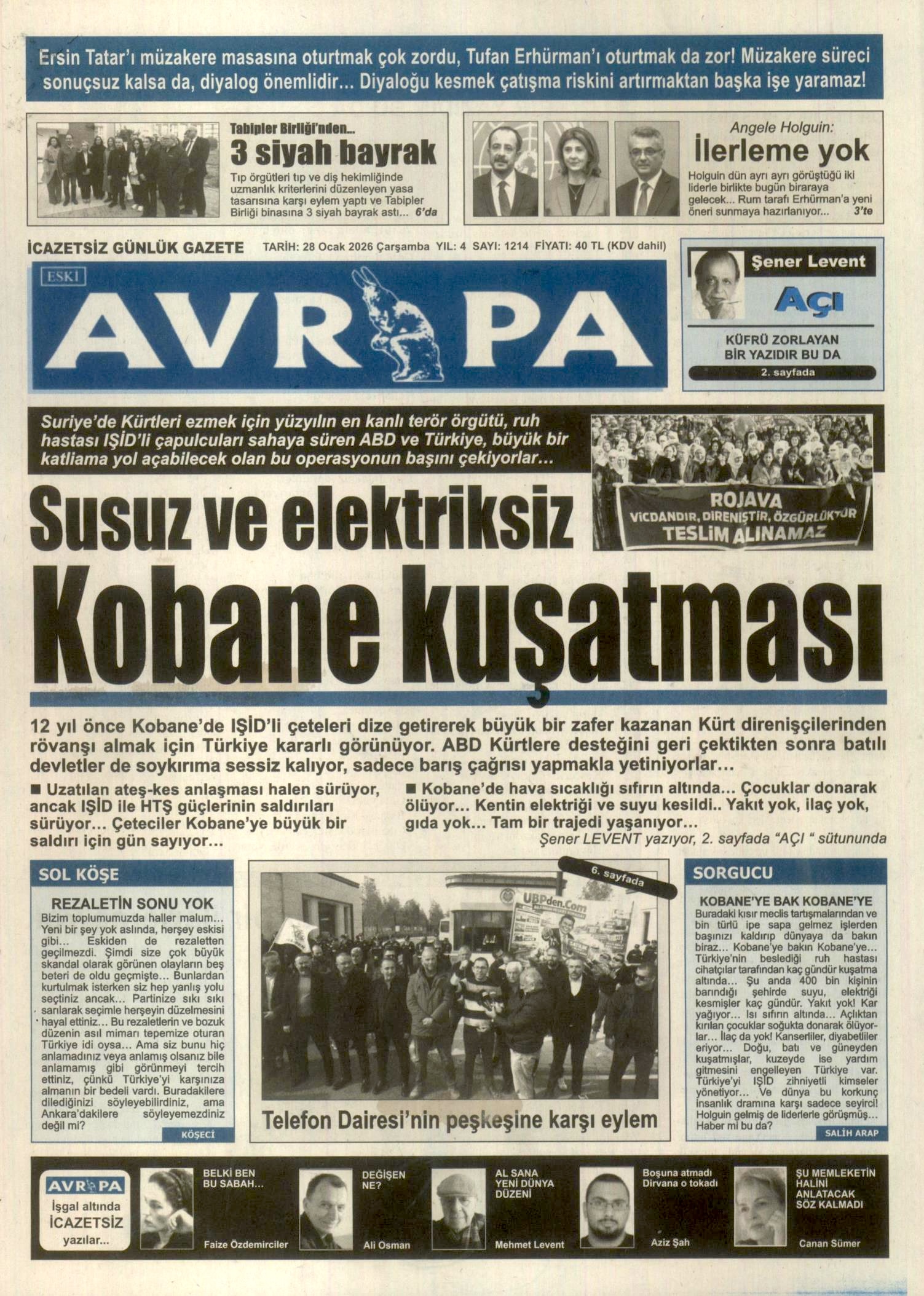 A V R U P A G A Z E T E S I 20260128