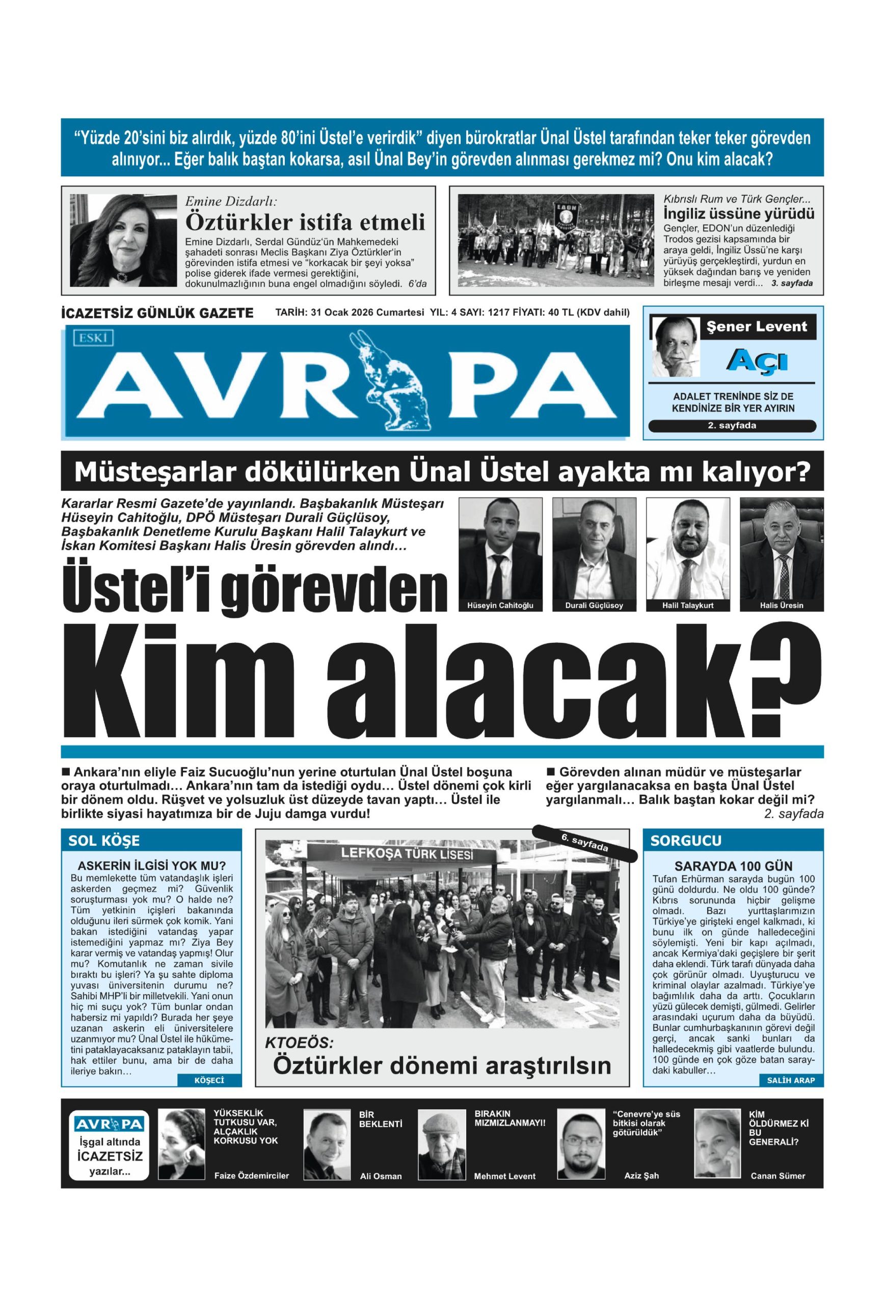 A V R U P A G A Z E T E S I 20260131 Scaled