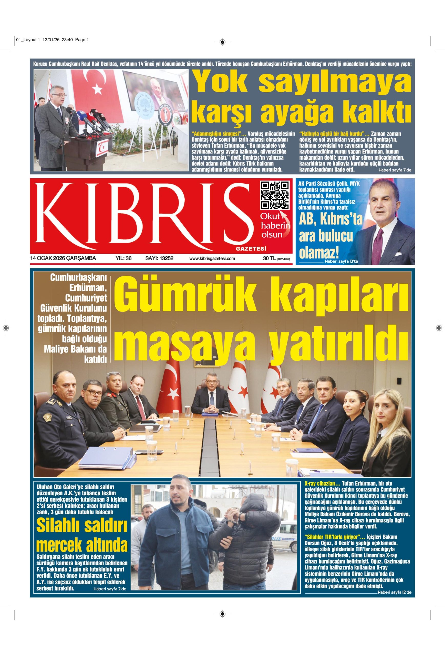 K I B R I S G A Z E T E S I 20260114 Scaled