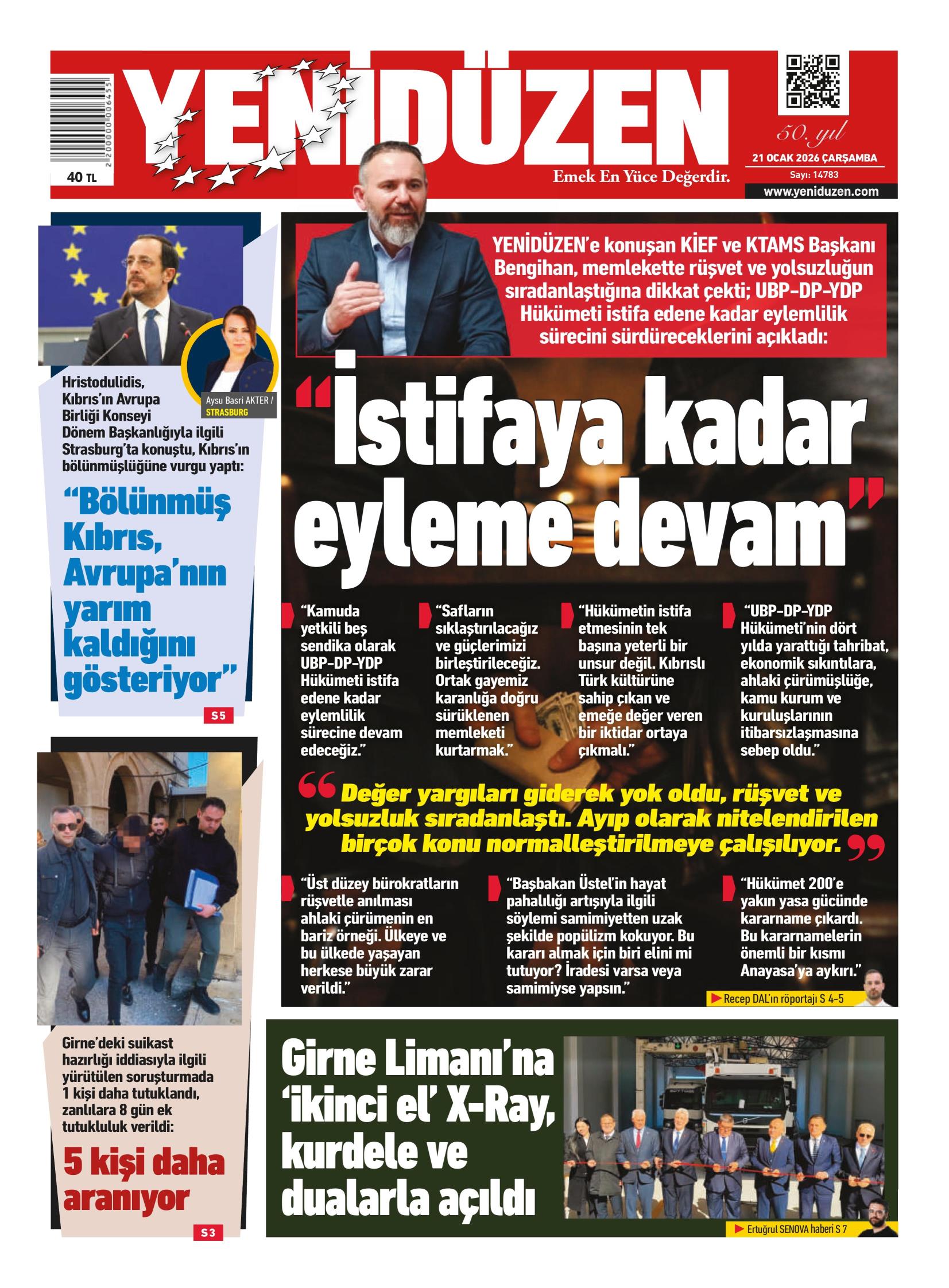 K I B R I S Y E N I D U Z E N 20260121