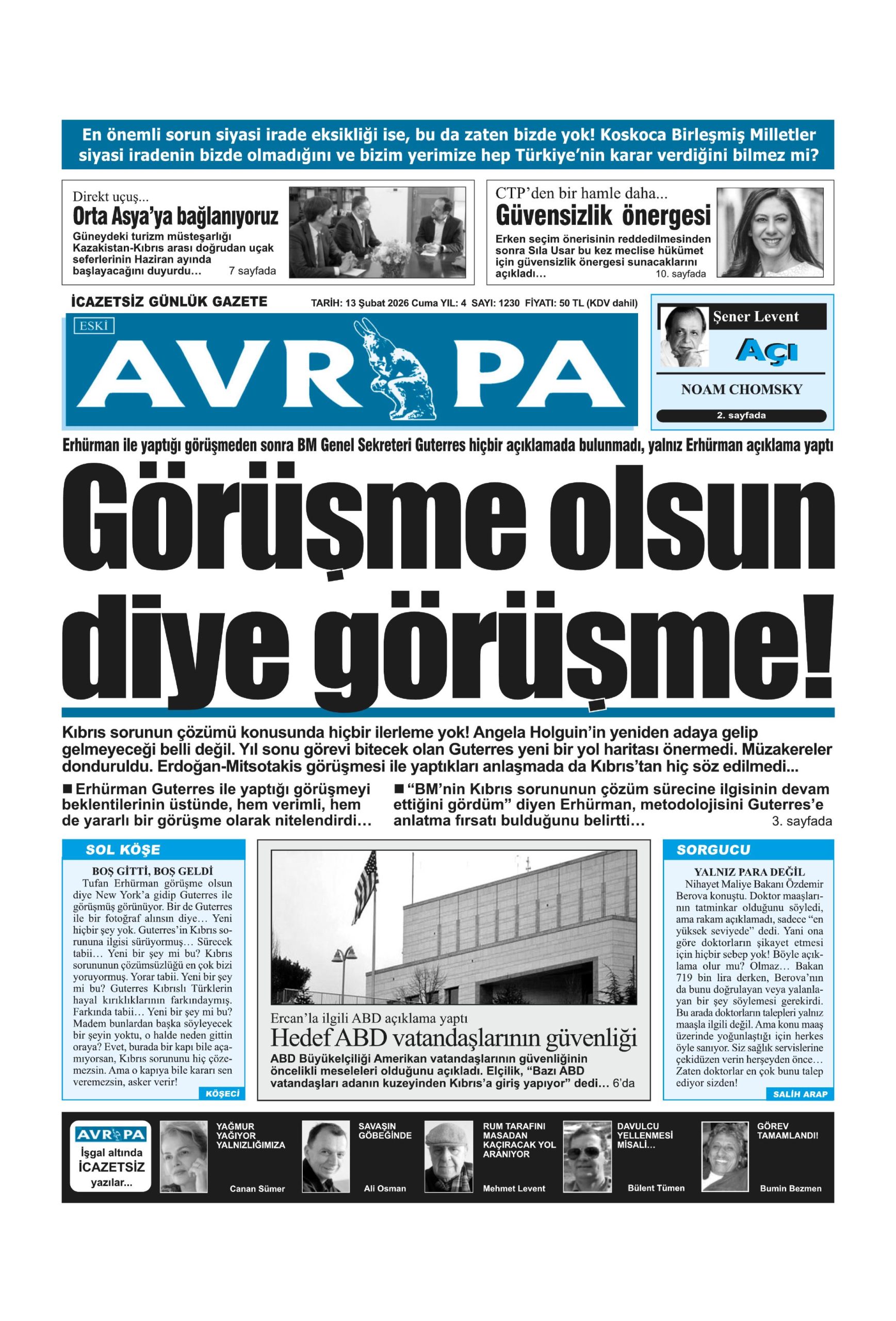 A V R U P A G A Z E T E S I 20260213 Scaled