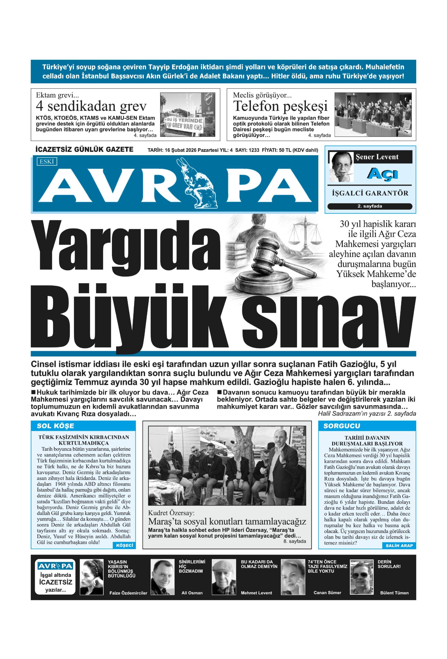 A V R U P A G A Z E T E S I 20260216 Scaled