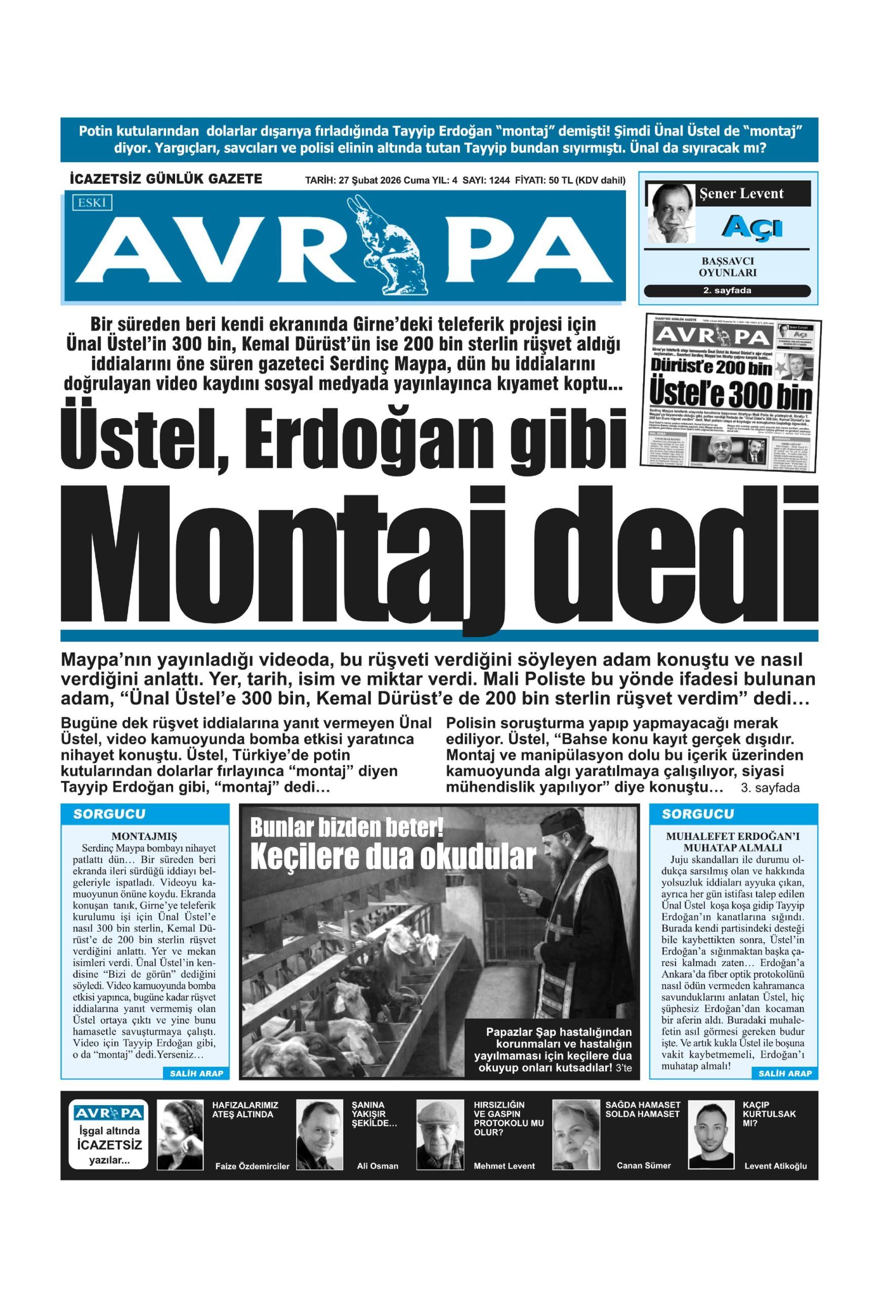 A V R U P A G A Z E T E S I 20260227 Scaled