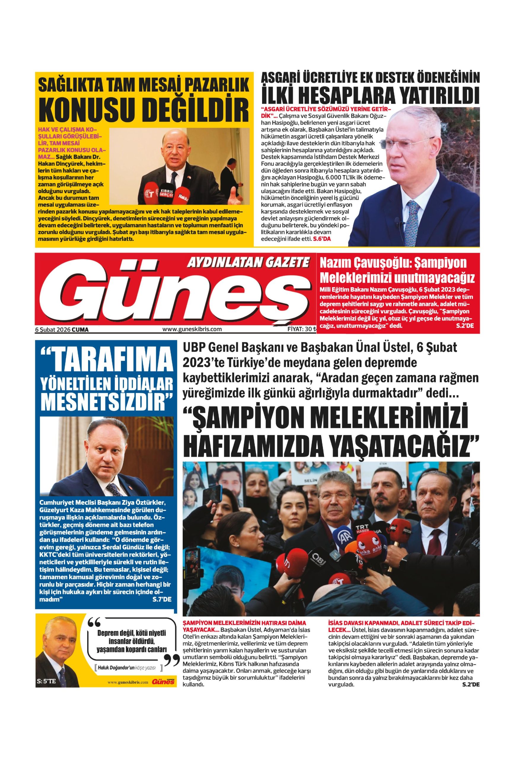 H A B E R G U N E S 20260206 Scaled