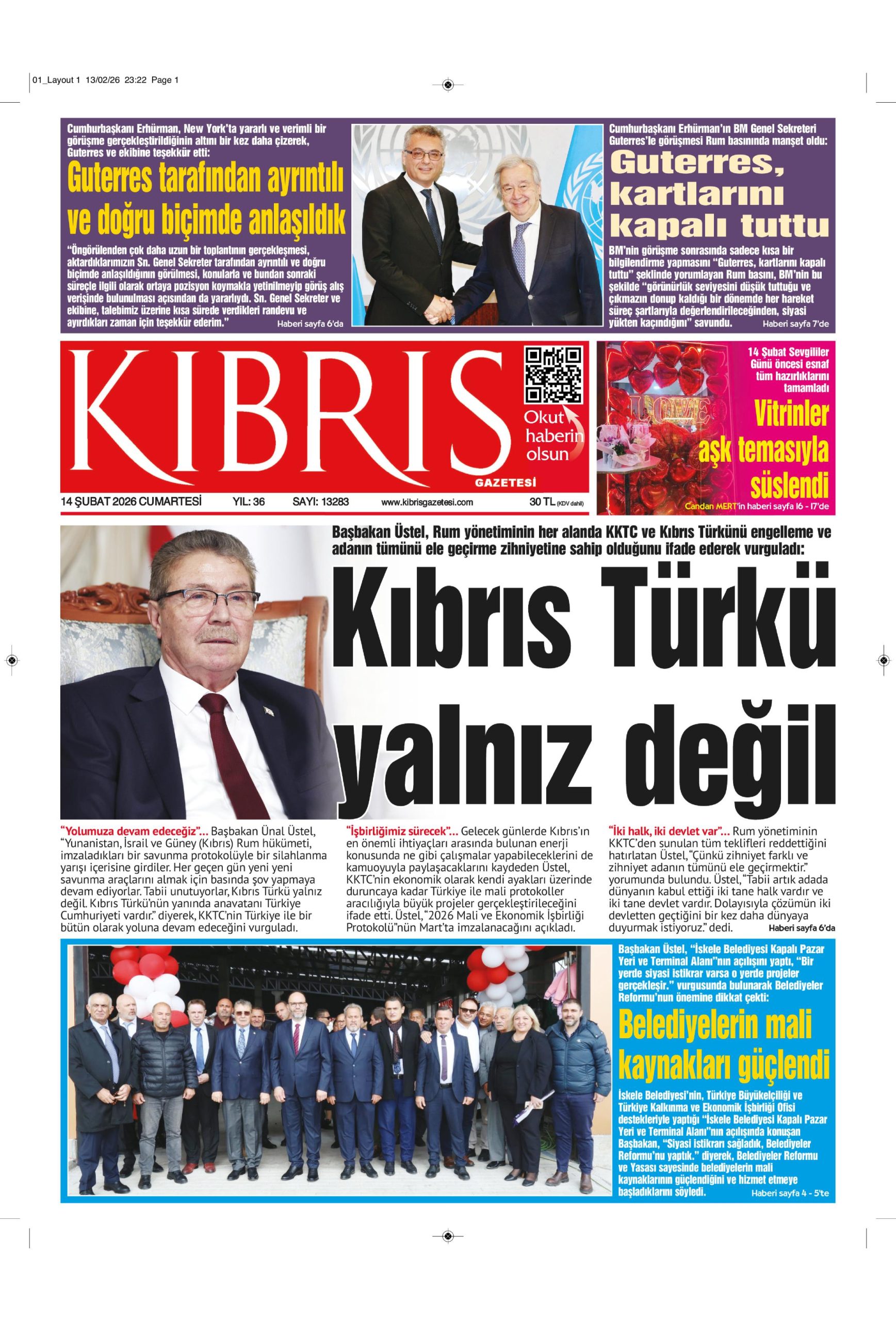 K I B R I S G A Z E T E S I 20260214 Scaled