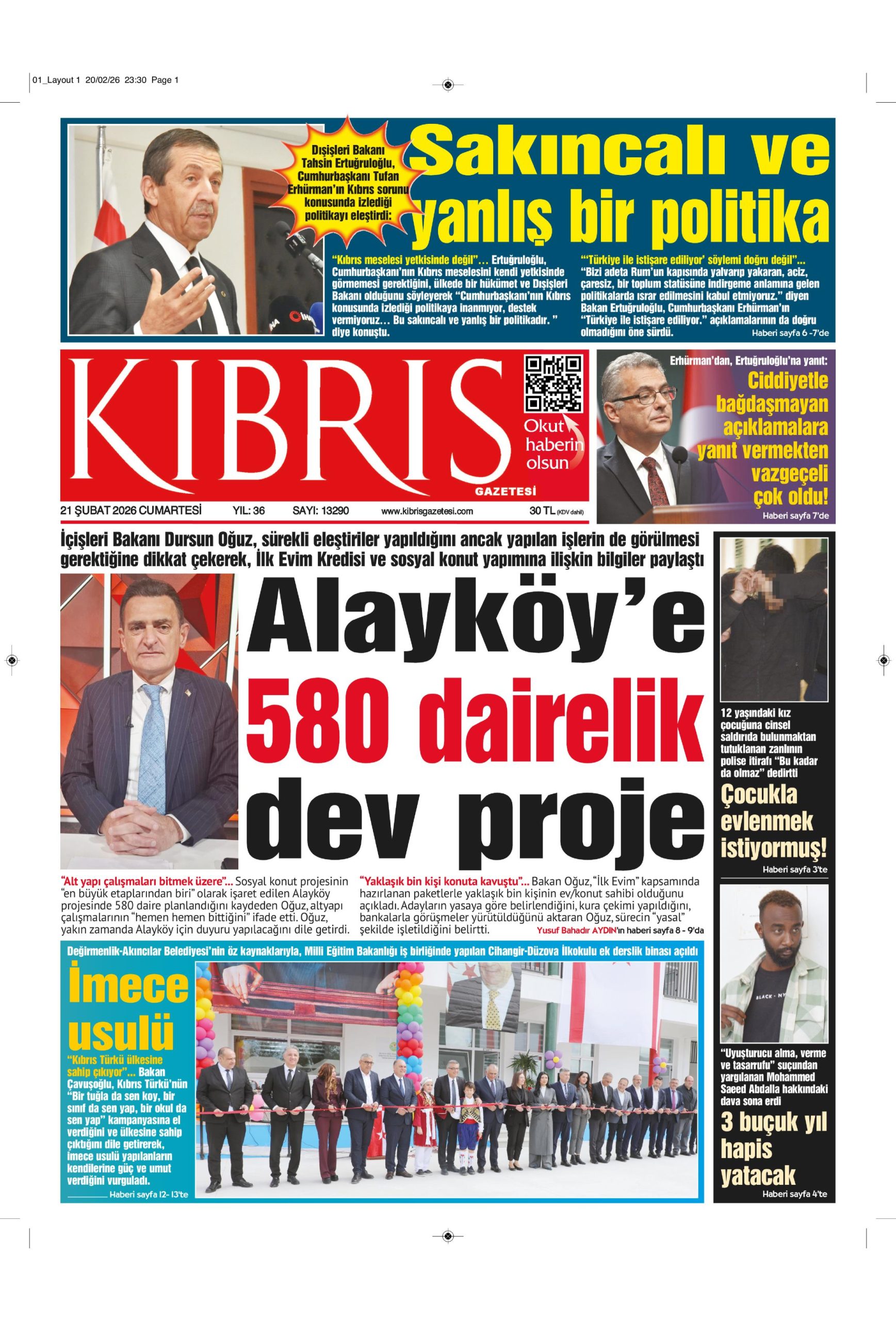 K I B R I S G A Z E T E S I 20260221 Scaled