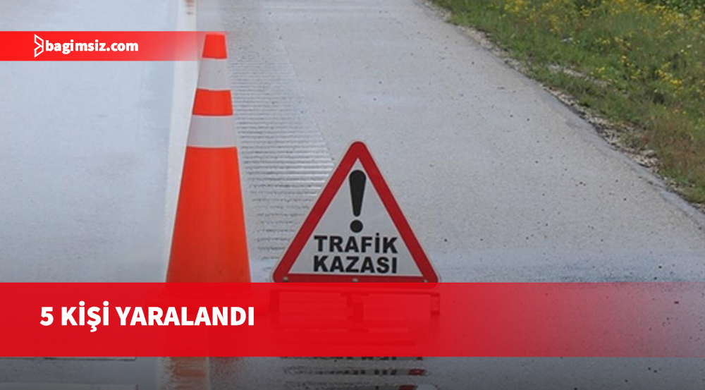 Tatlısu-Küçükerenköy anayolunda trafik kazası