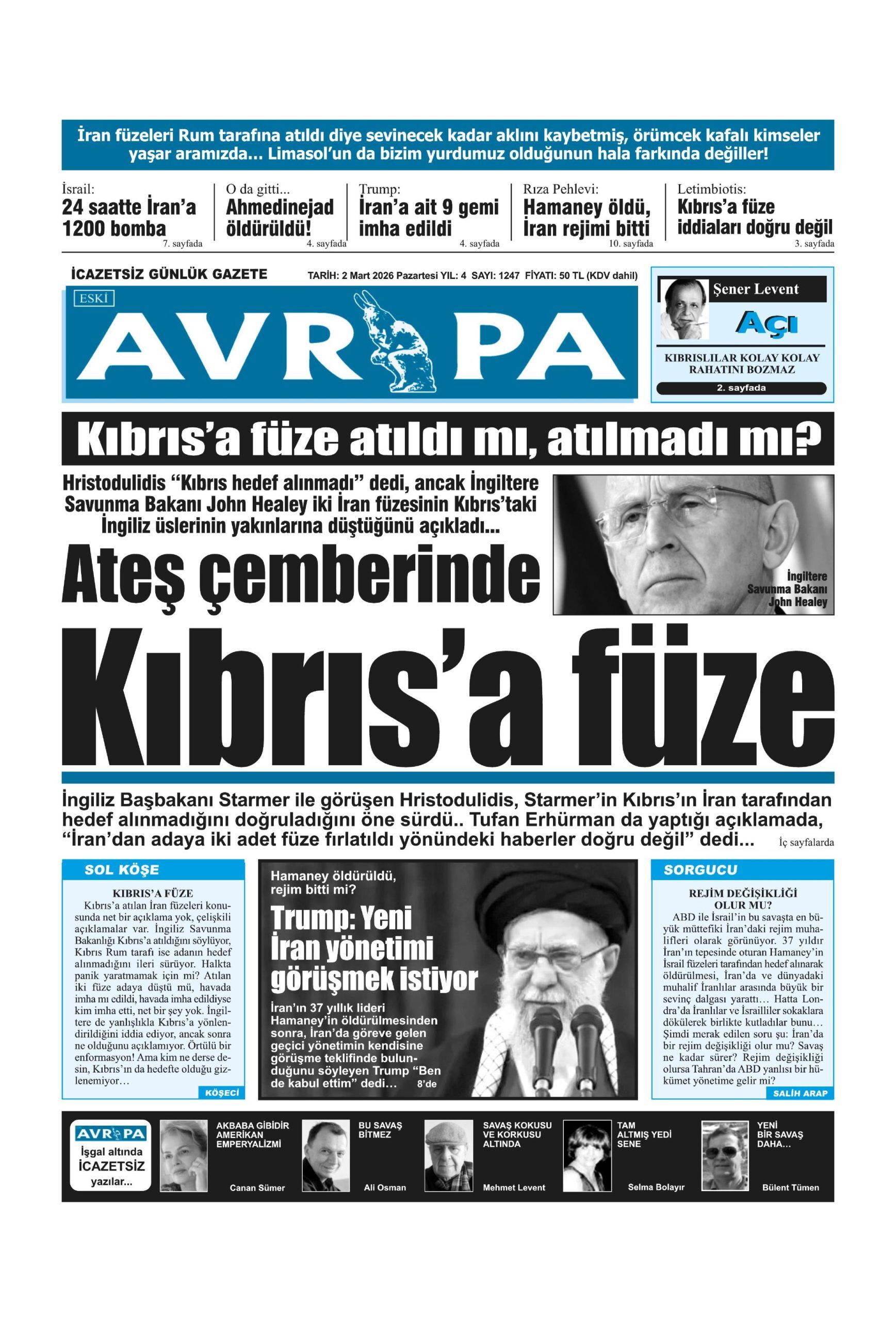 A V R U P A G A Z E T E S I 20260302 Scaled