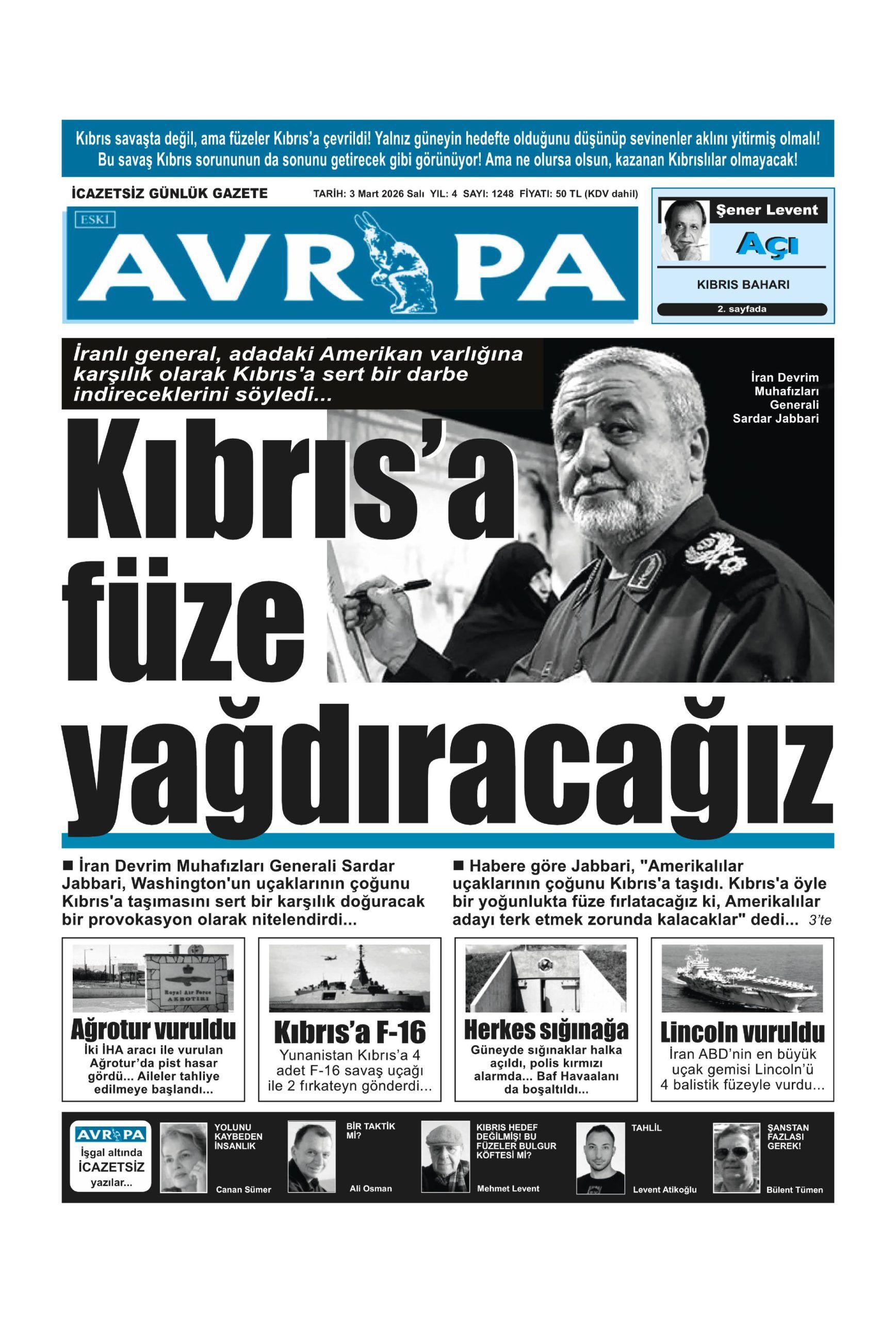 A V R U P A G A Z E T E S I 20260303 Scaled