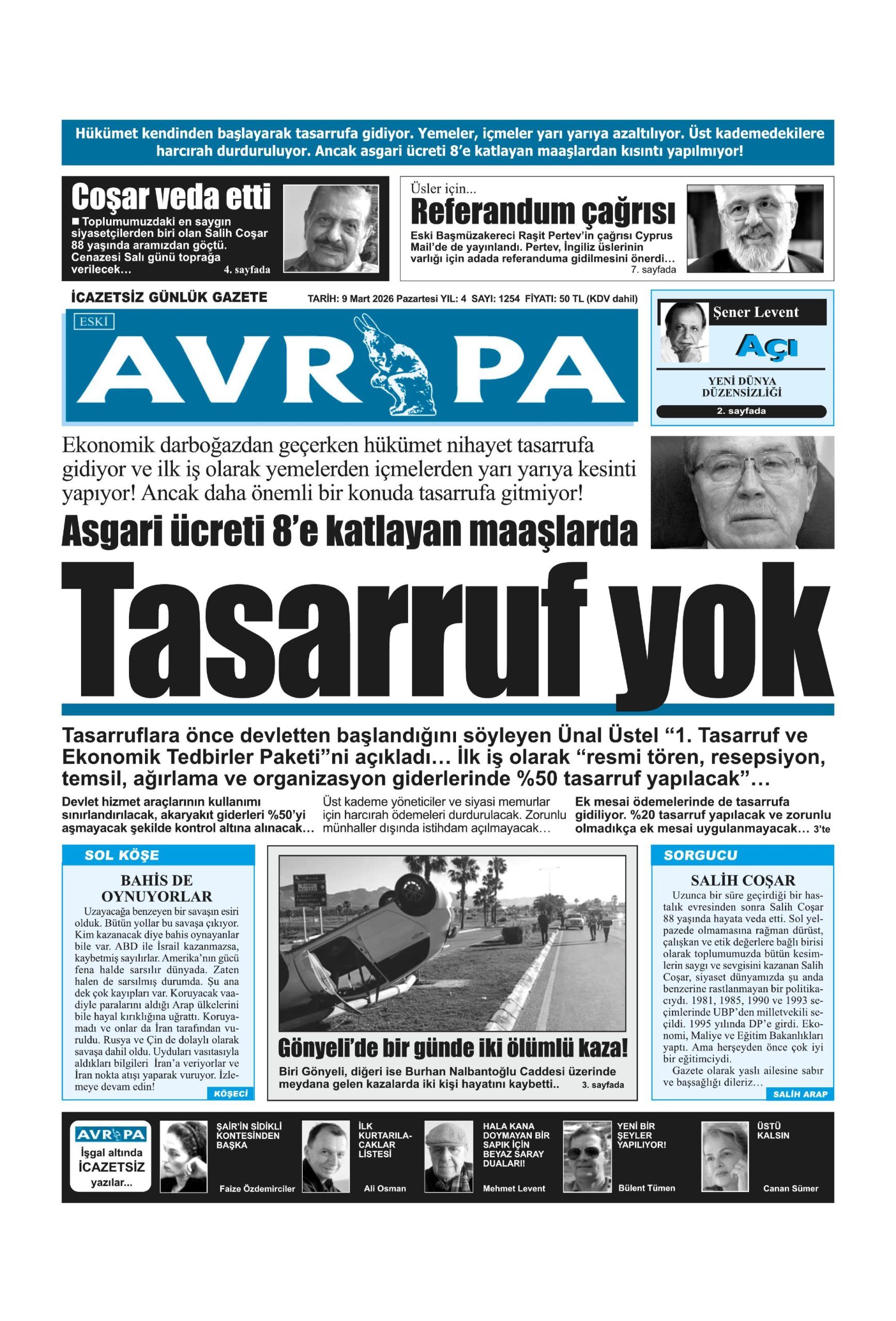 A V R U P A G A Z E T E S I 20260309 Scaled