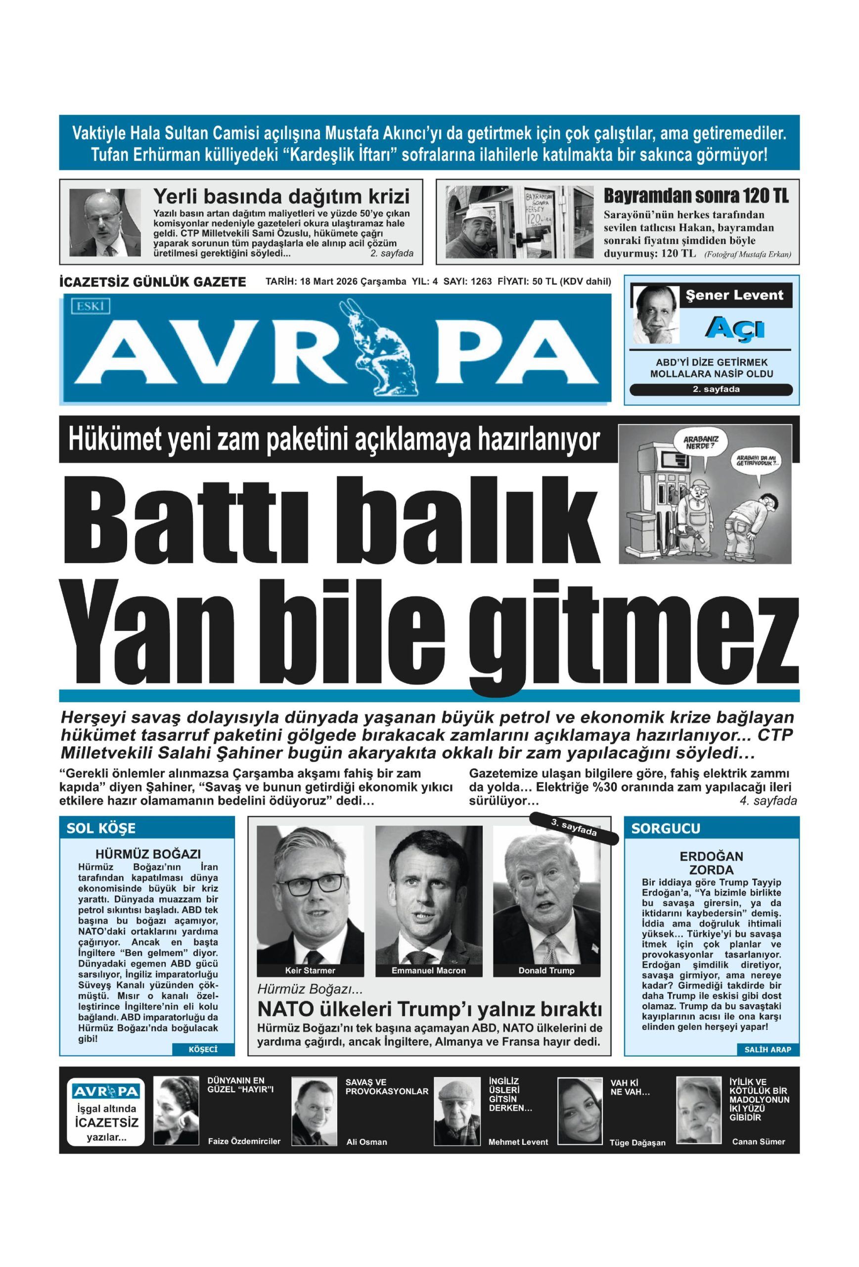 A V R U P A G A Z E T E S I 20260318 Scaled