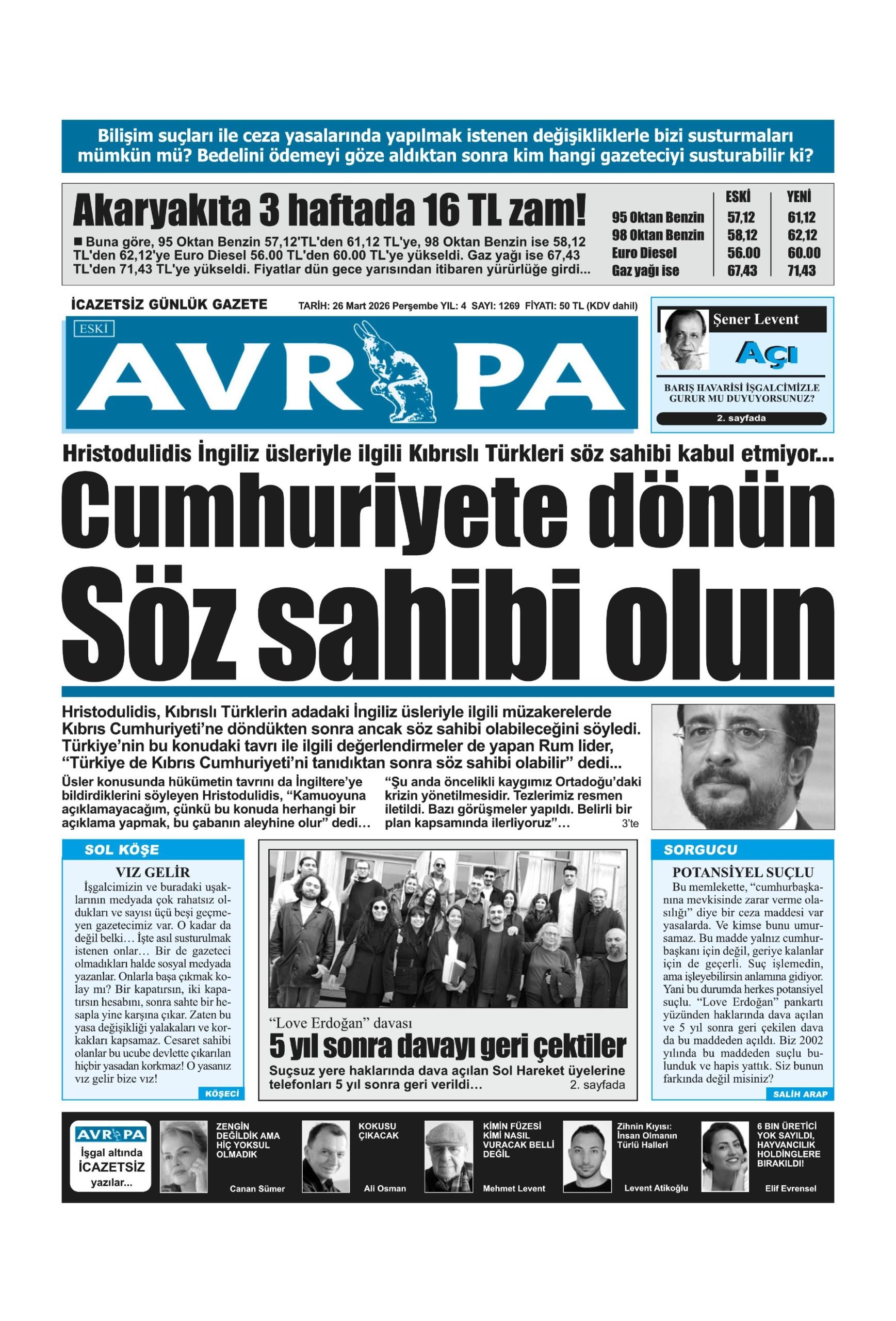 A V R U P A G A Z E T E S I 20260326 Scaled