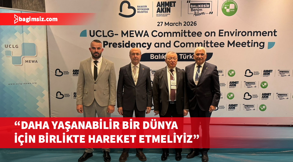 Özçınar, Orta Doğu ve Batı Asya Yerel Yönetimler Teşkilatı'nın çevre toplantısına katıldı