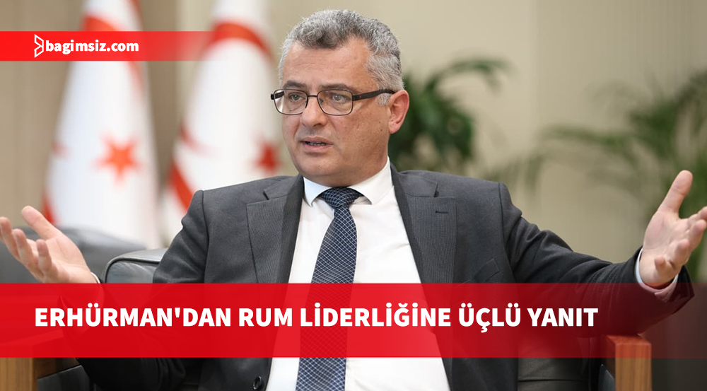 Erhürman’dan Rum liderliğine sert yanıt: Hala Sultan engeli kabul edilemez