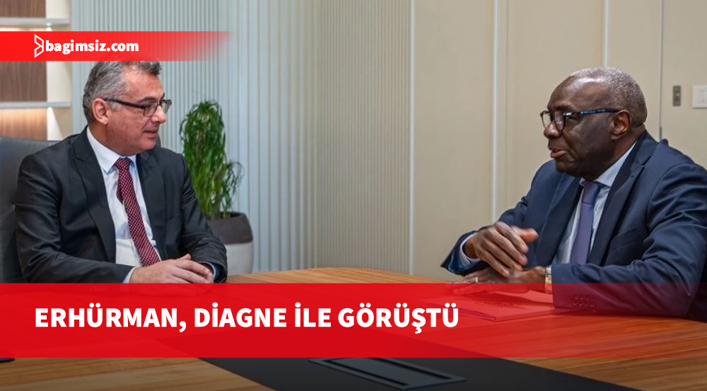 Erhürman, BM Genel Sekreteri’nin Kıbrıs Özel Temsilcisi Diagne'yi kabul etti