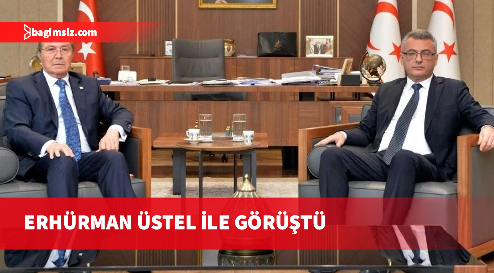 Cumhurbaşkanı Tufan Erhürman, Başbakan Ünal Üstel ile görüştü
