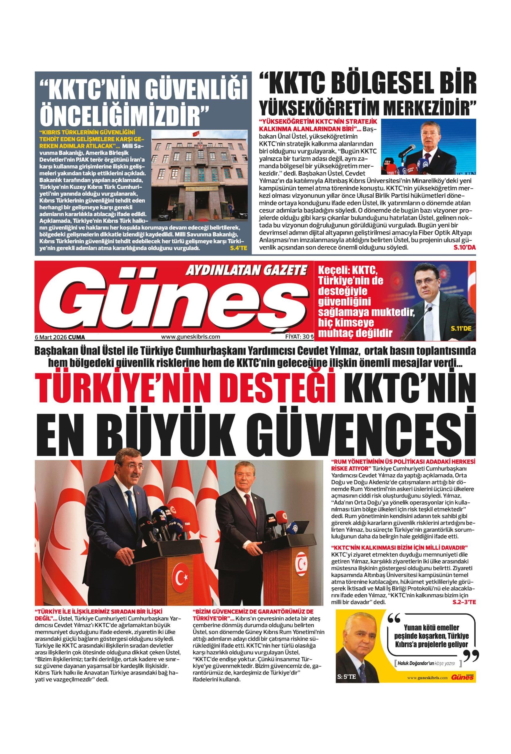 H A B E R G U N E S 20260306 Scaled