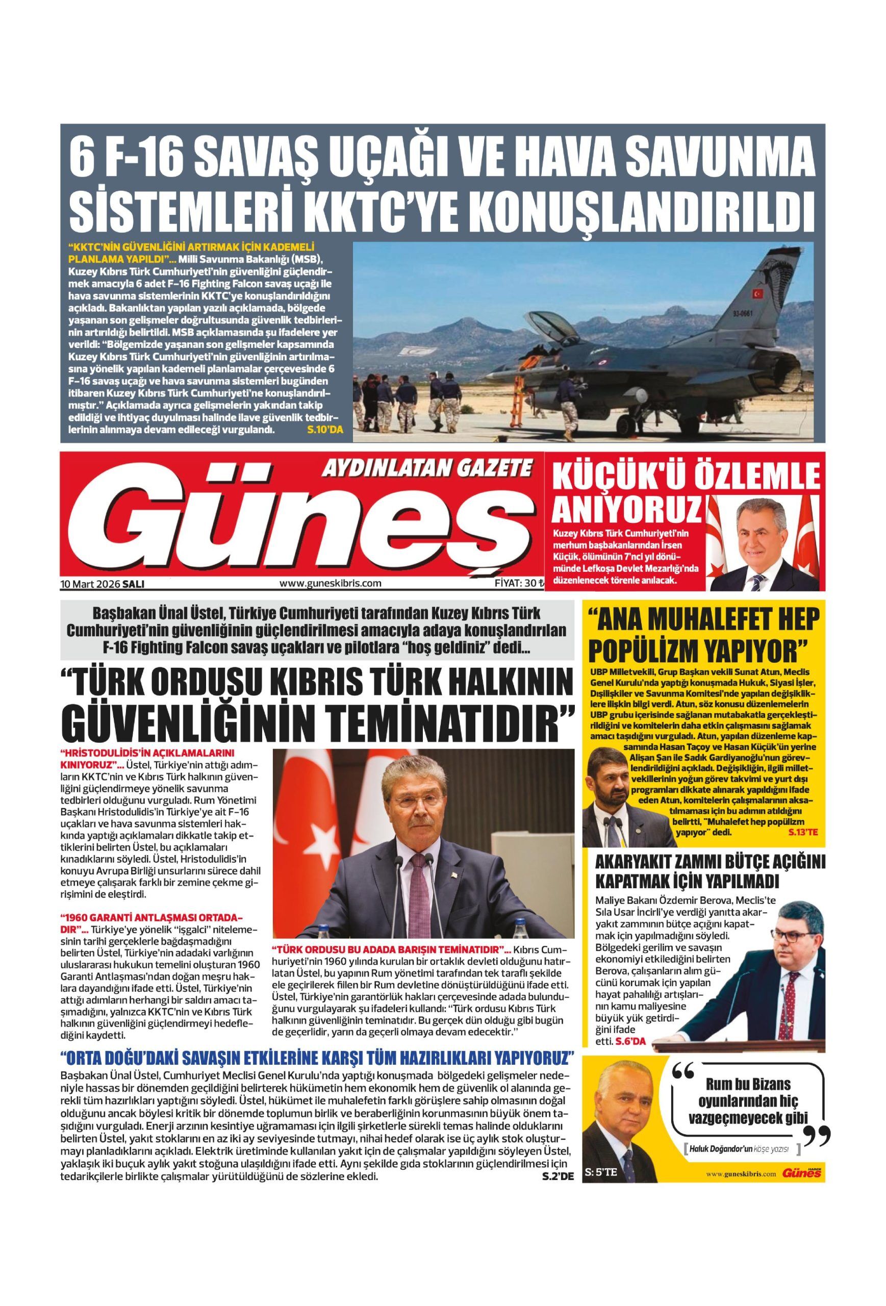 H A B E R G U N E S 20260310 Scaled