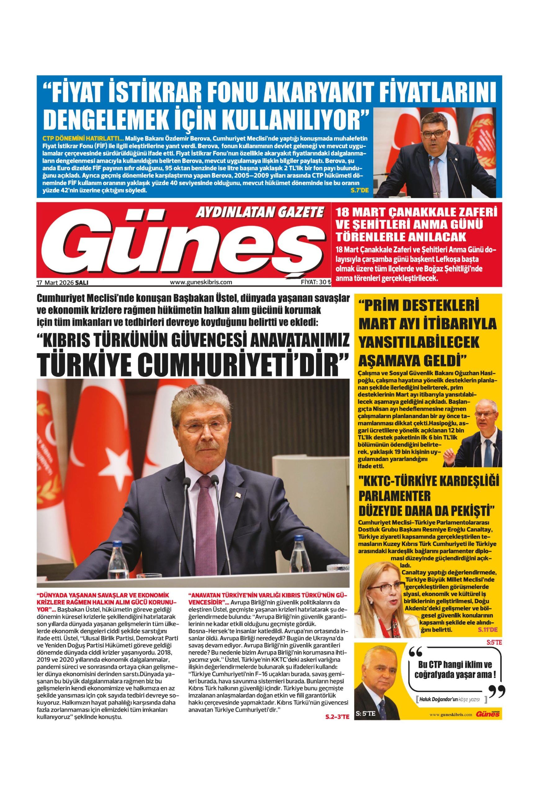 H A B E R G U N E S 20260317 Scaled