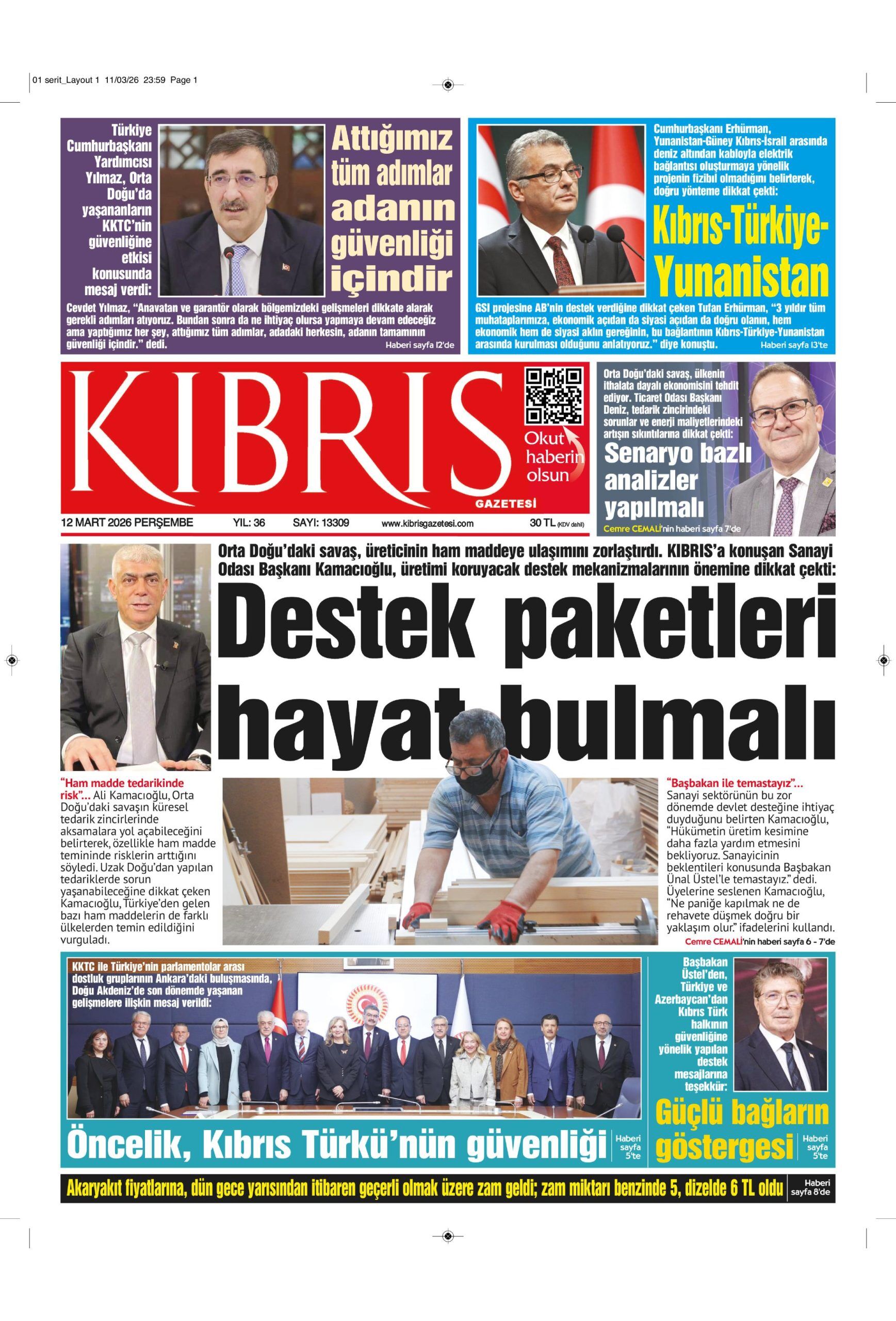 K I B R I S G A Z E T E S I 20260312 Scaled