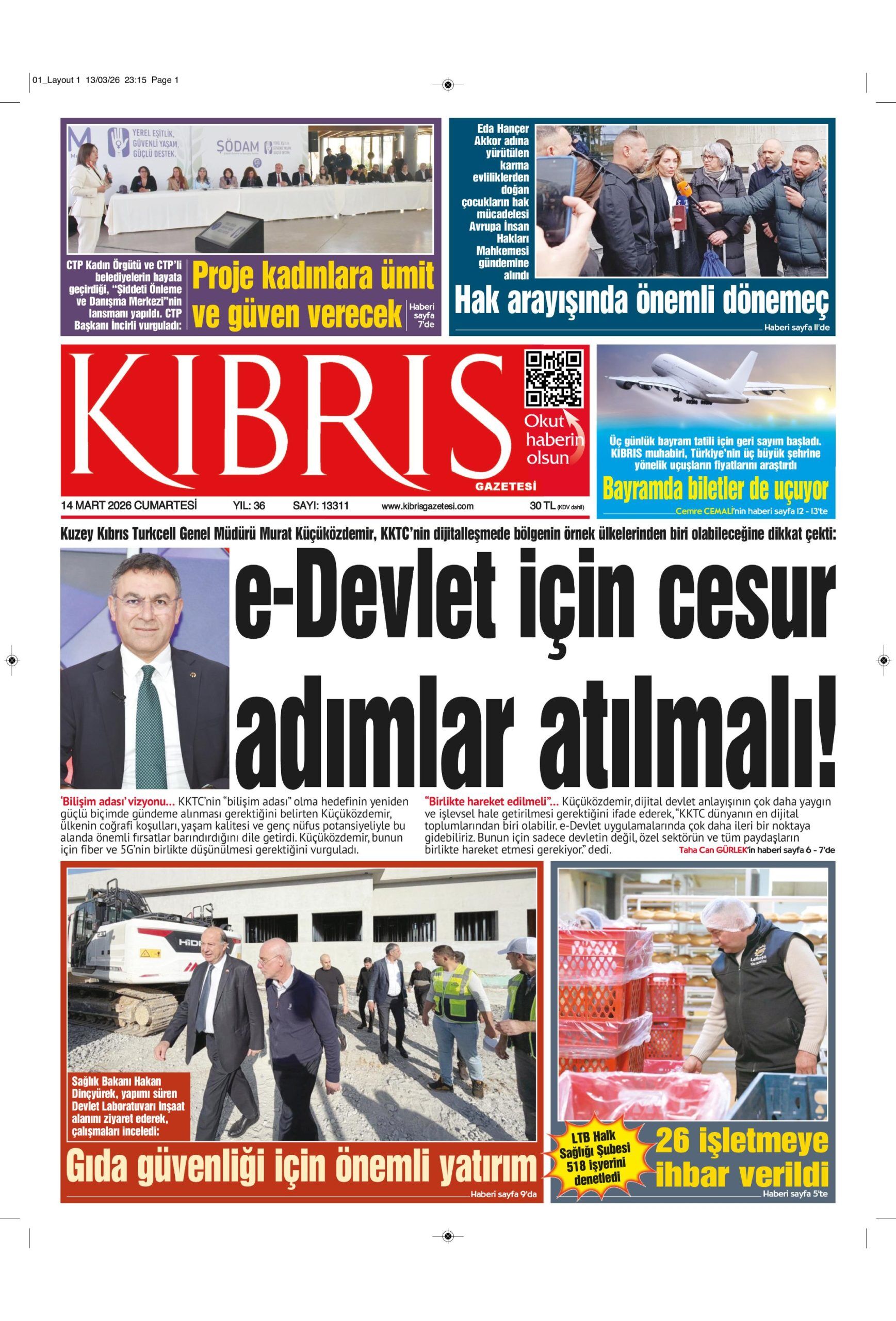 K I B R I S G A Z E T E S I 20260314 Scaled