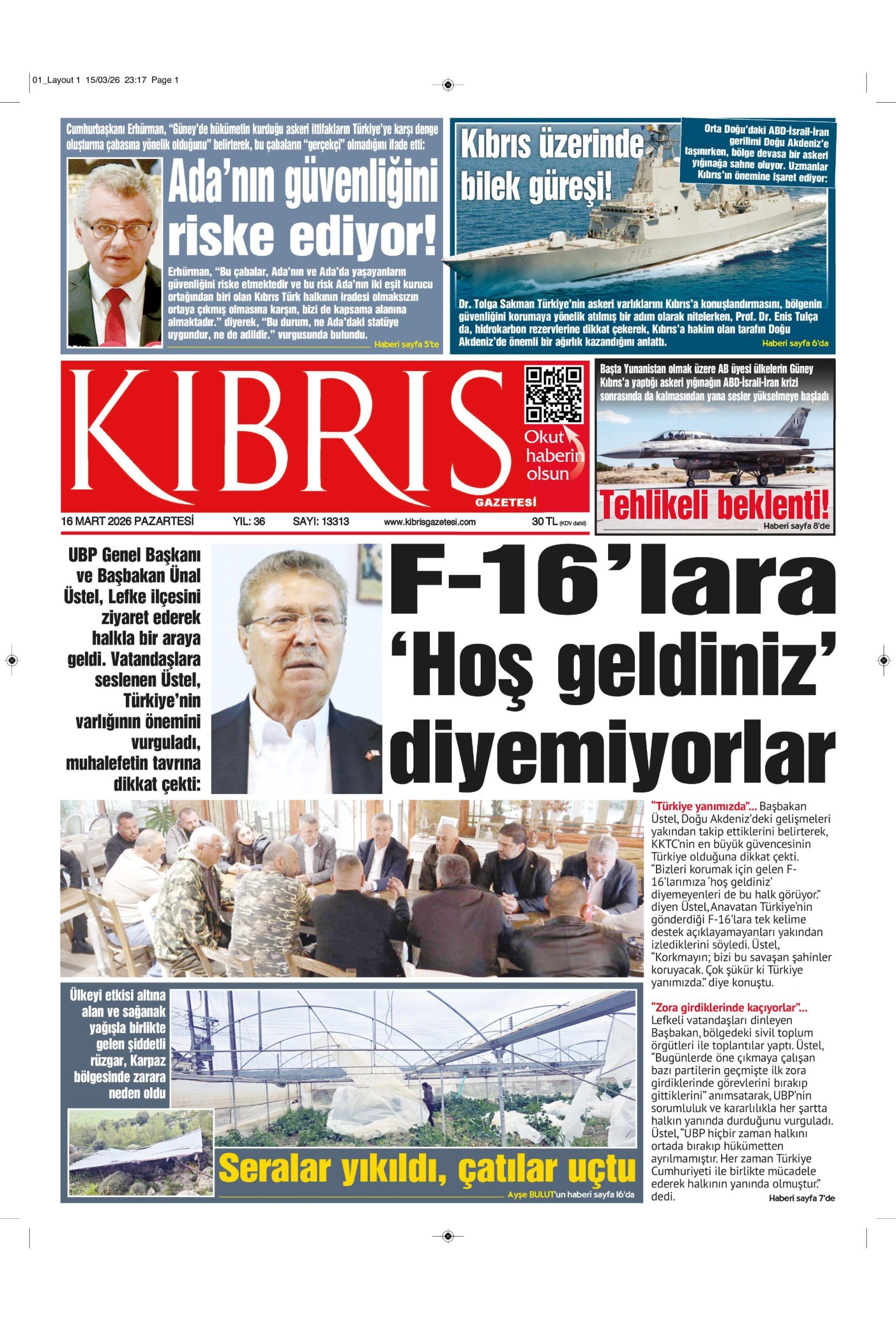 K I B R I S G A Z E T E S I 20260316 Scaled