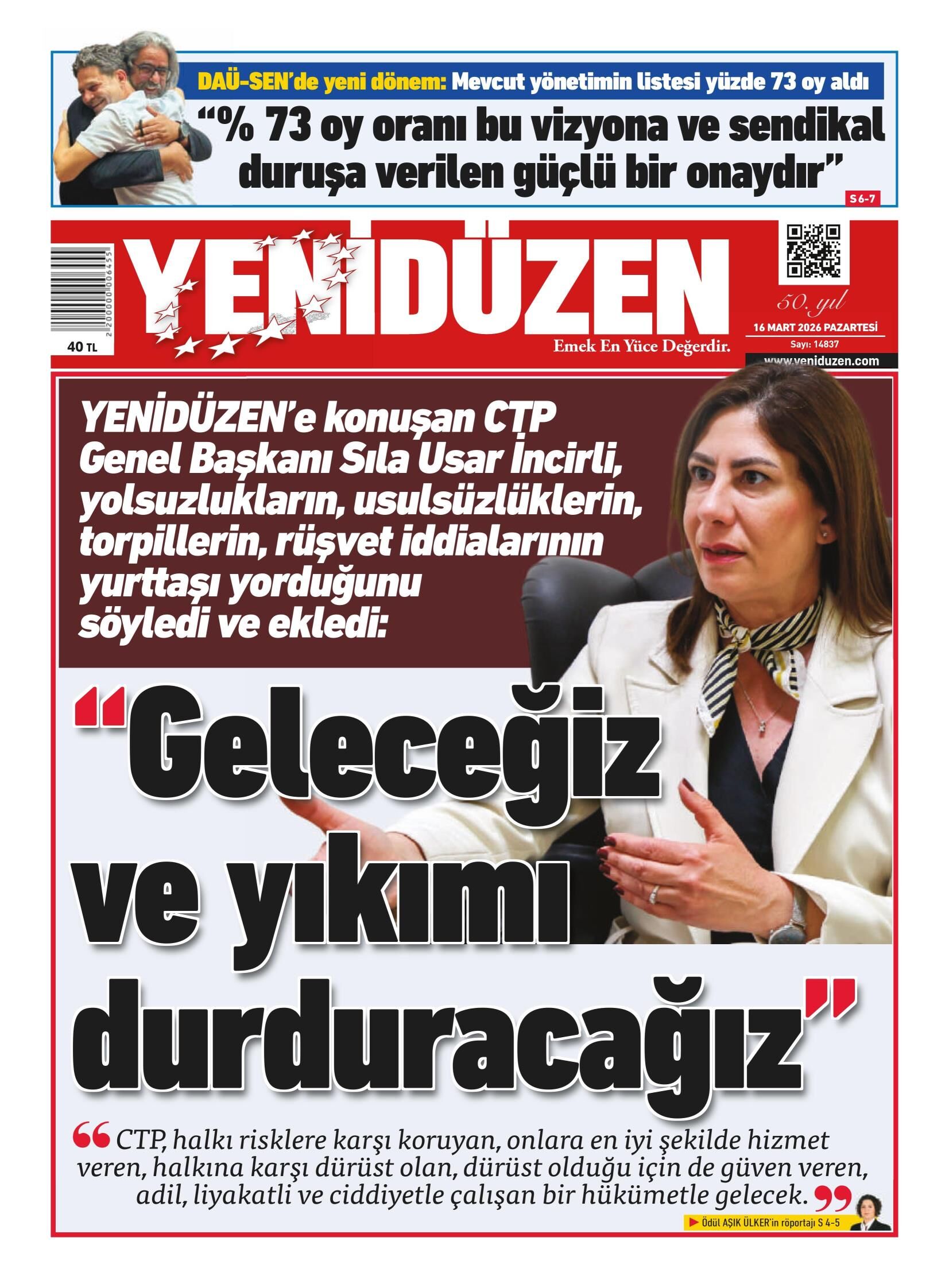 K I B R I S Y E N I D U Z E N 20260316