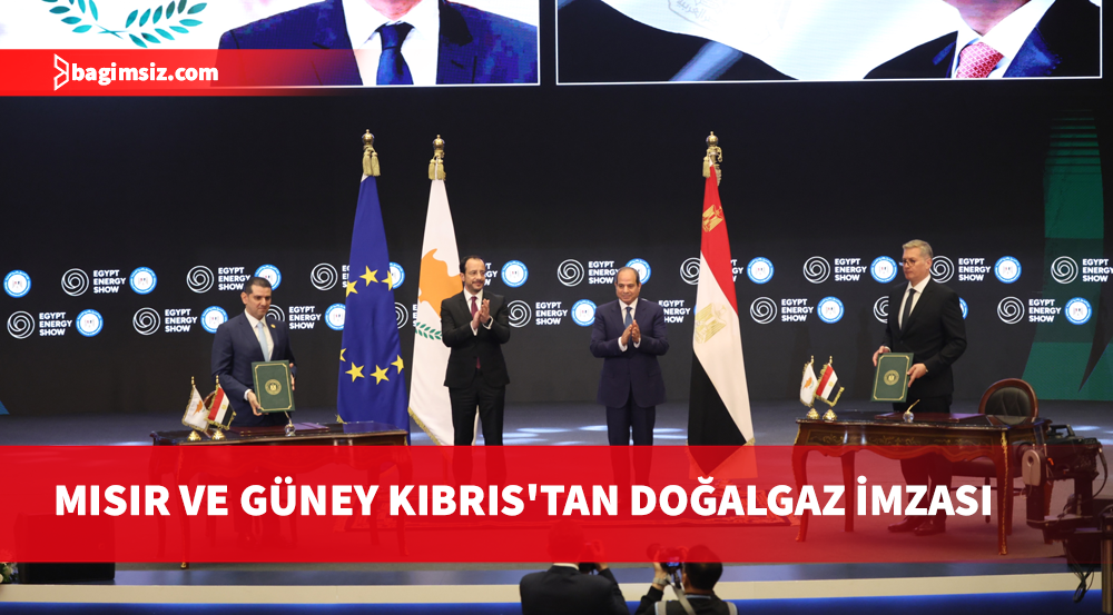 Mısır ile Güney Kıbrıs Rum Yönetimi arasında doğalgaz çerçeve anlaşması imzalandı