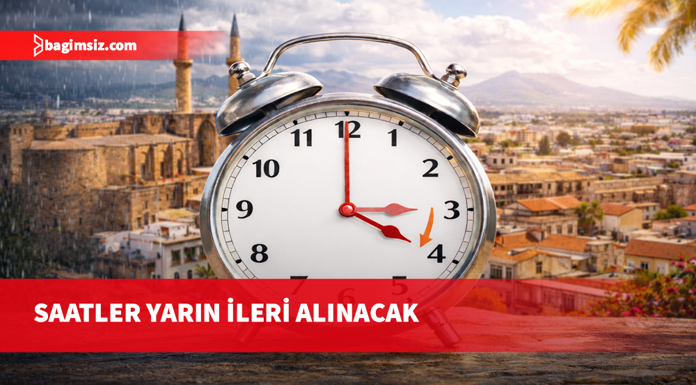 Yaz saati uygulaması başlıyor
