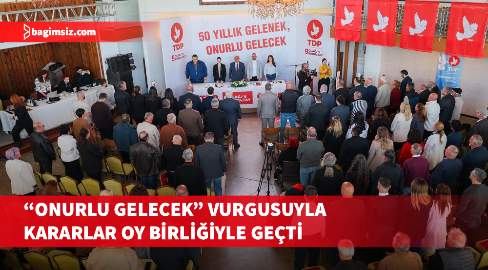 TDP 9. Olağanüstü Kurultayı başladı