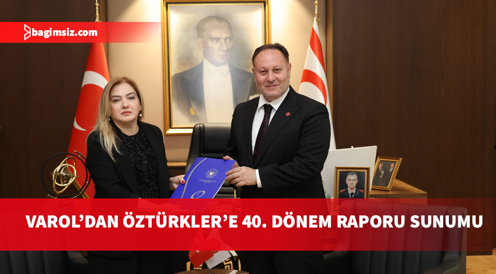 Ombudsman Varol, 40. Dönem Raporu’nu Meclis Başkanı Öztürkler’e sundu