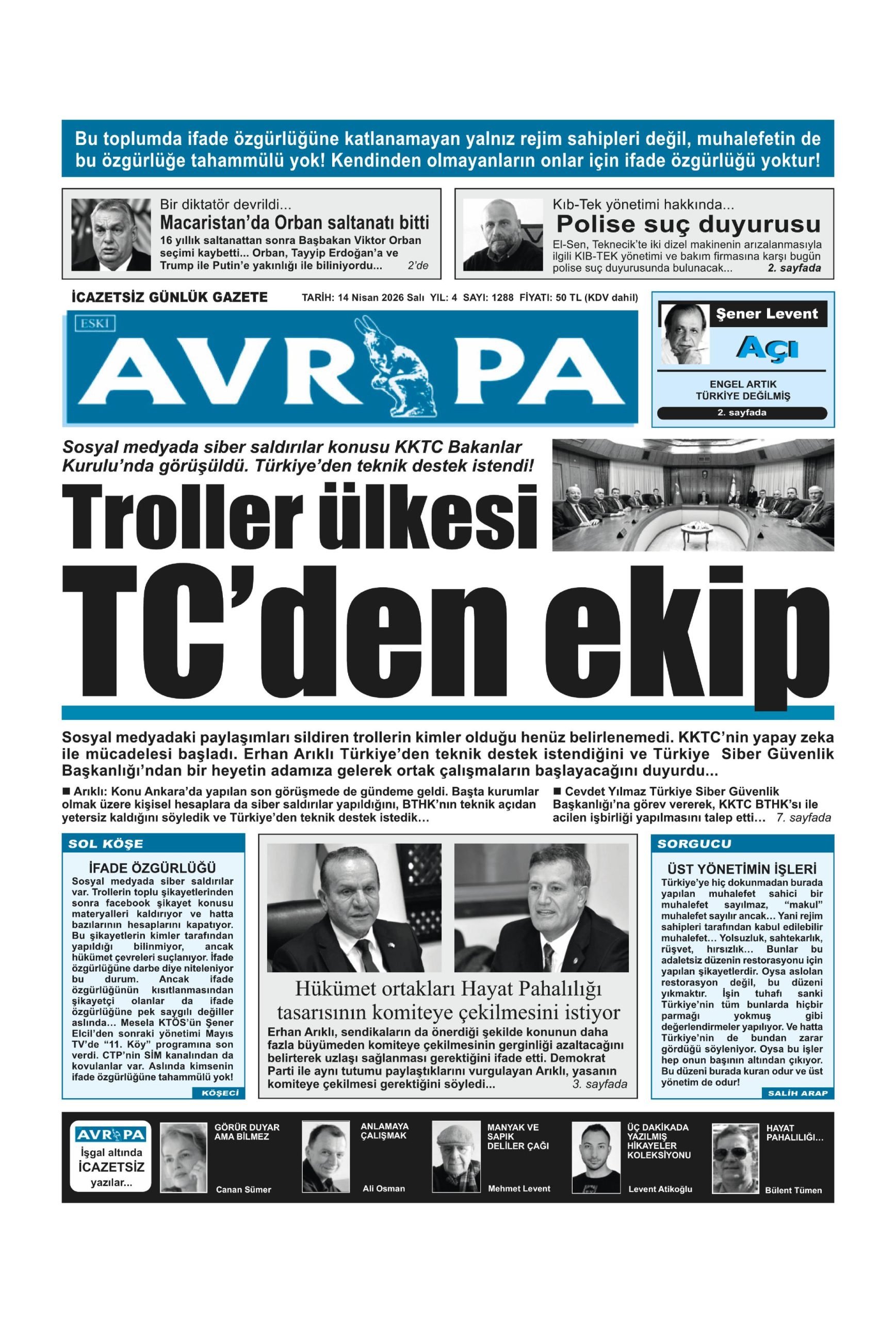 A V R U P A G A Z E T E S I 20260414 Scaled