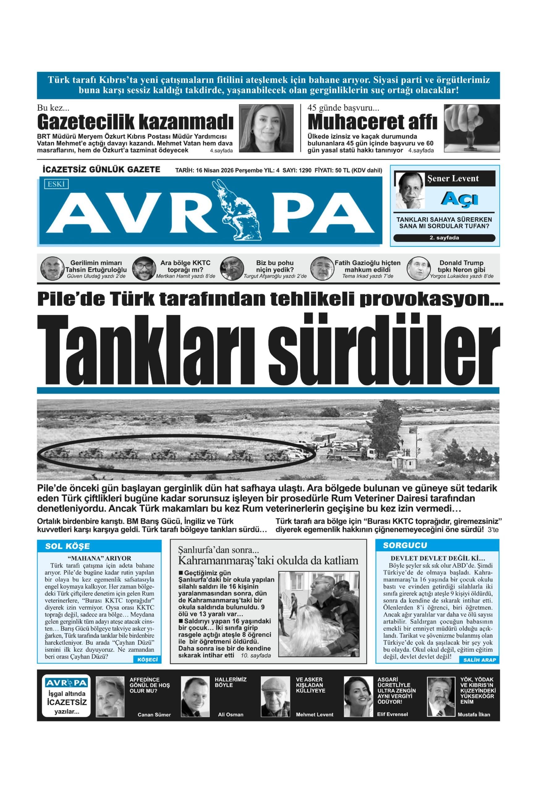 A V R U P A G A Z E T E S I 20260416 Scaled