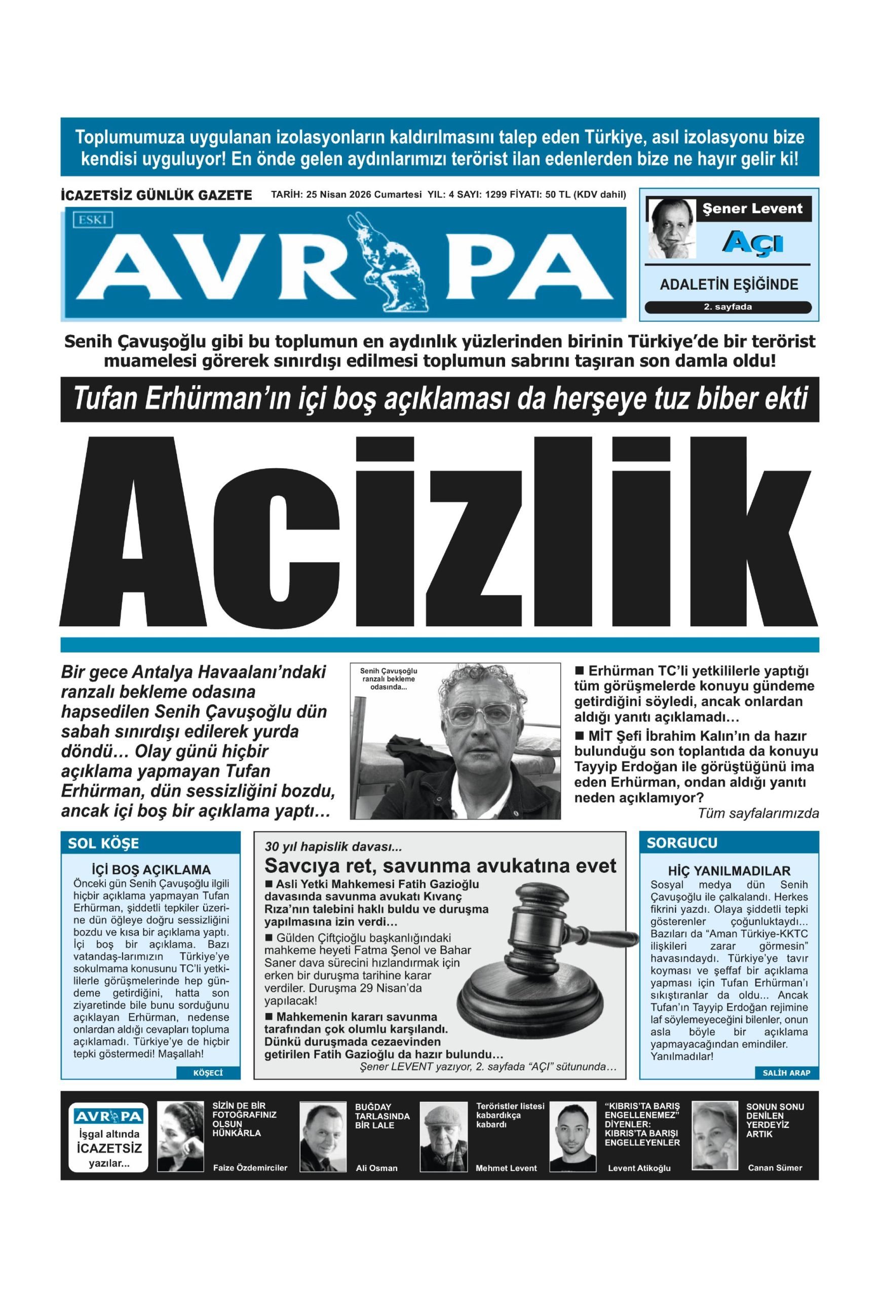 A V R U P A G A Z E T E S I 20260425 Scaled