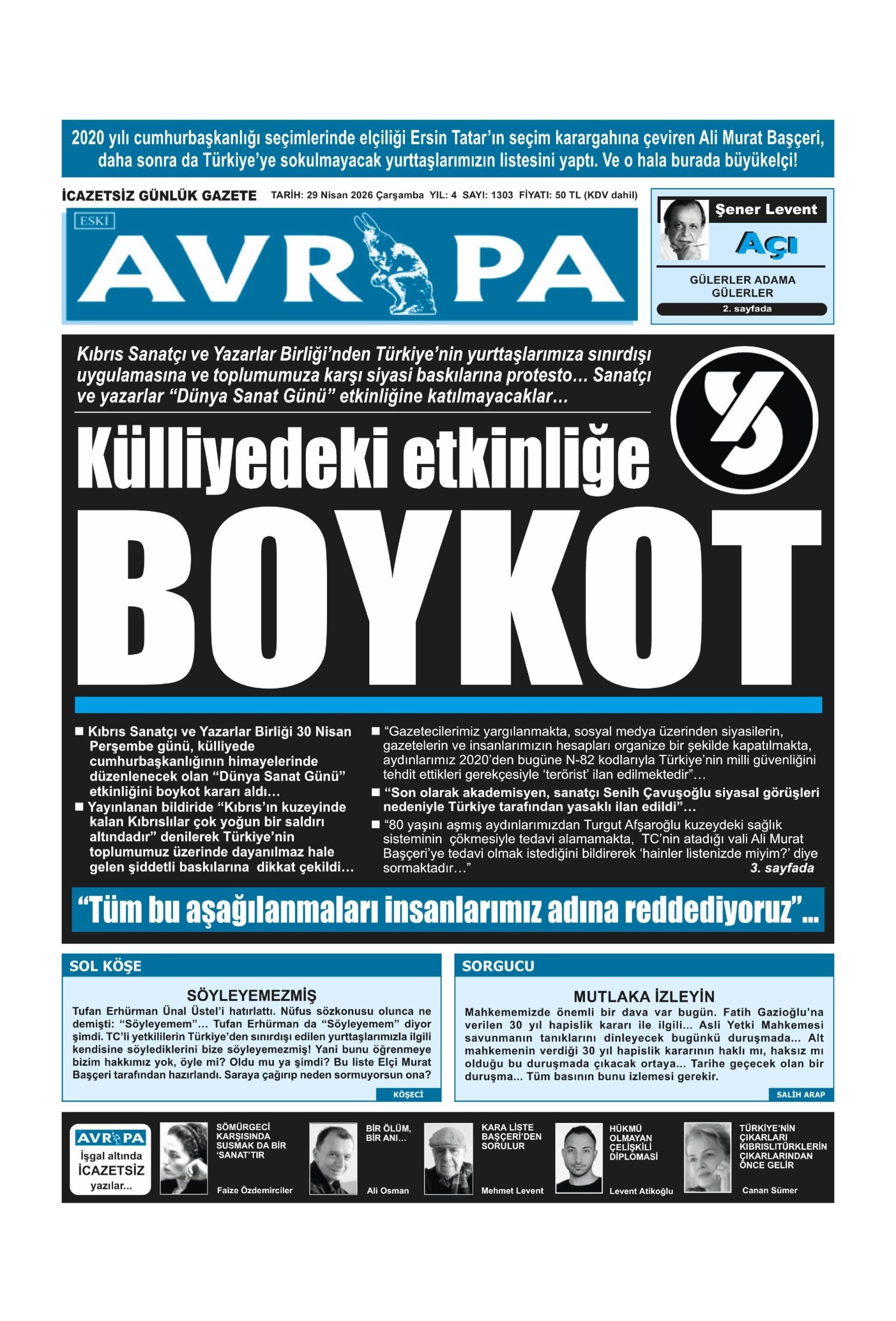 A V R U P A G A Z E T E S I 20260429 Scaled