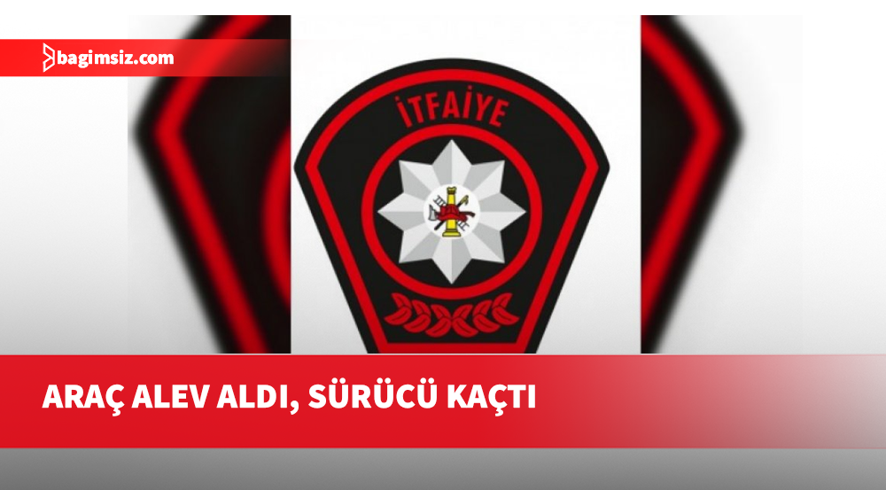 Lefkoşa'da bu sabah meydana gelen kazada alev alan aracın sürücüsü henüz tespit edilemedi