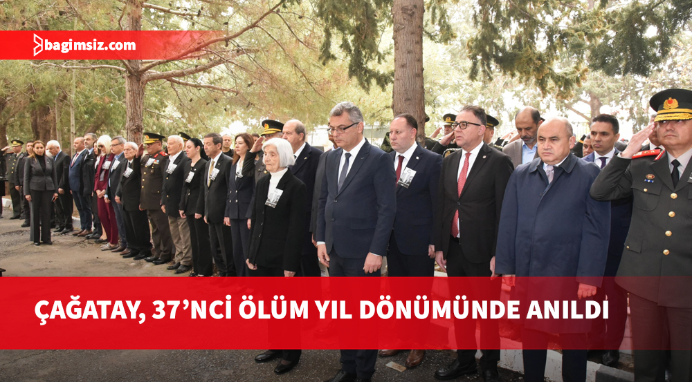 KKTC’nin ilk Başbakanı Mustafa Çağatay, 37’nci ölüm yıl dönümünde anıldı