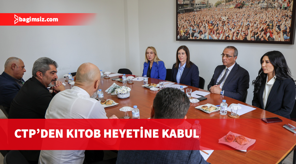 CTP, Kıbrıs Türk Otelciler Birliği heyetini kabul etti