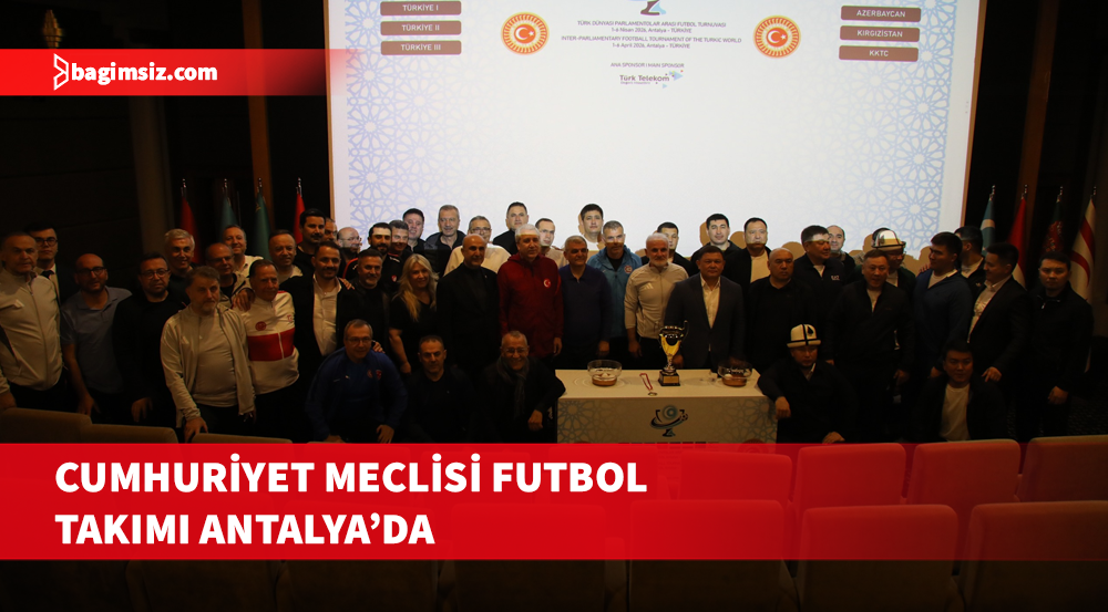 KKTC İlk Kez Türk Dünyası Parlamentolar Futbol Turnuvasında