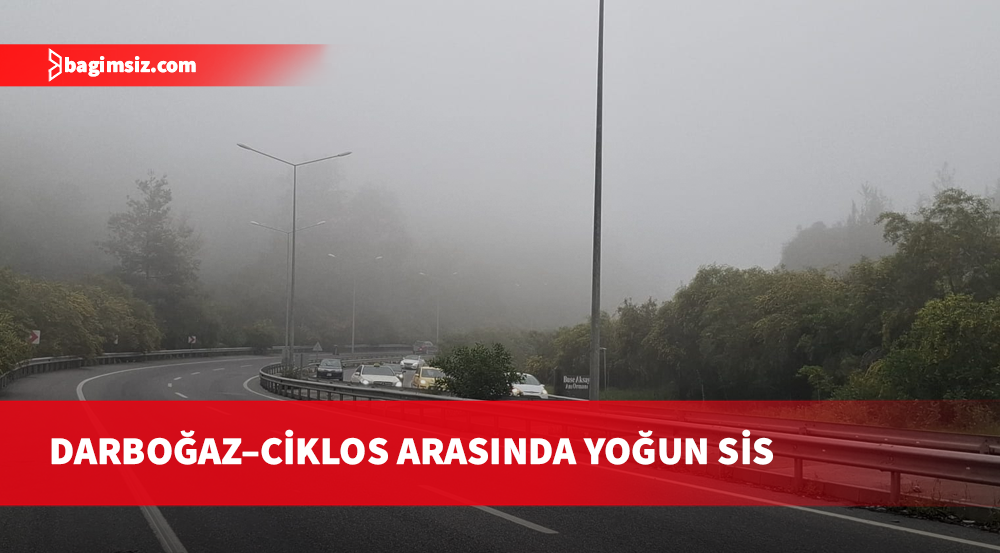 Lefkoşa–Girne anayolu’nda sis uyarısı