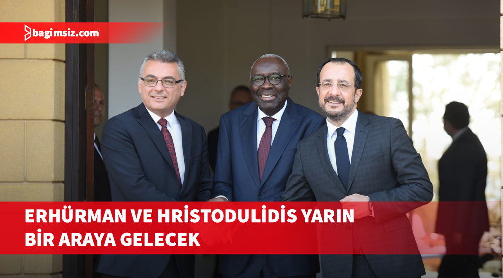 Erhürman ve Hristodulidis yarın bir araya gelecek