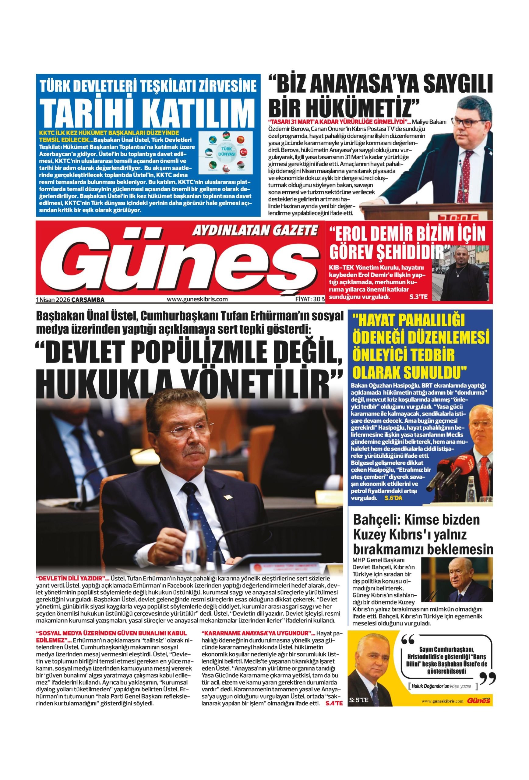 H A B E R G U N E S 20260401 Scaled