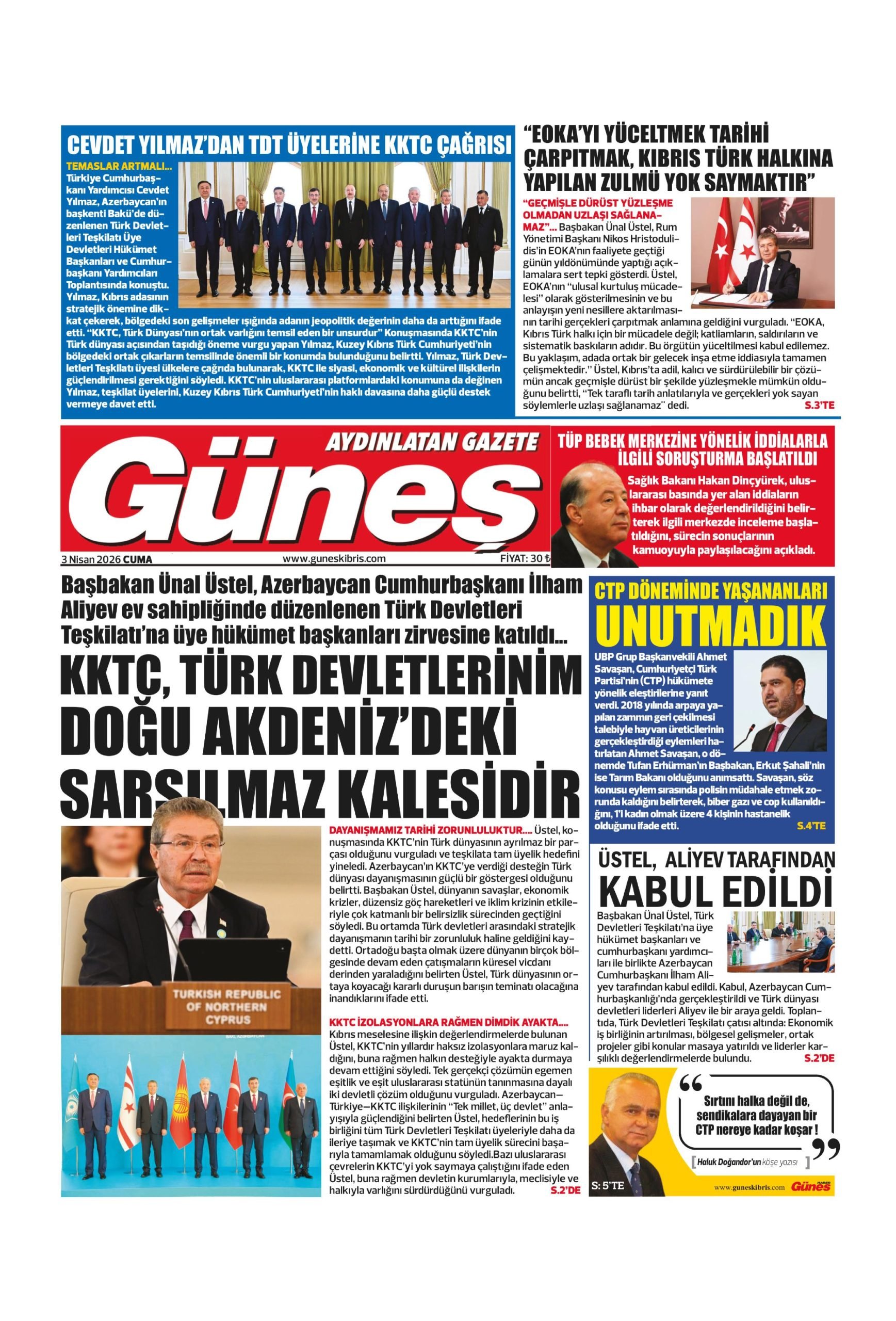 H A B E R G U N E S 20260403 Scaled