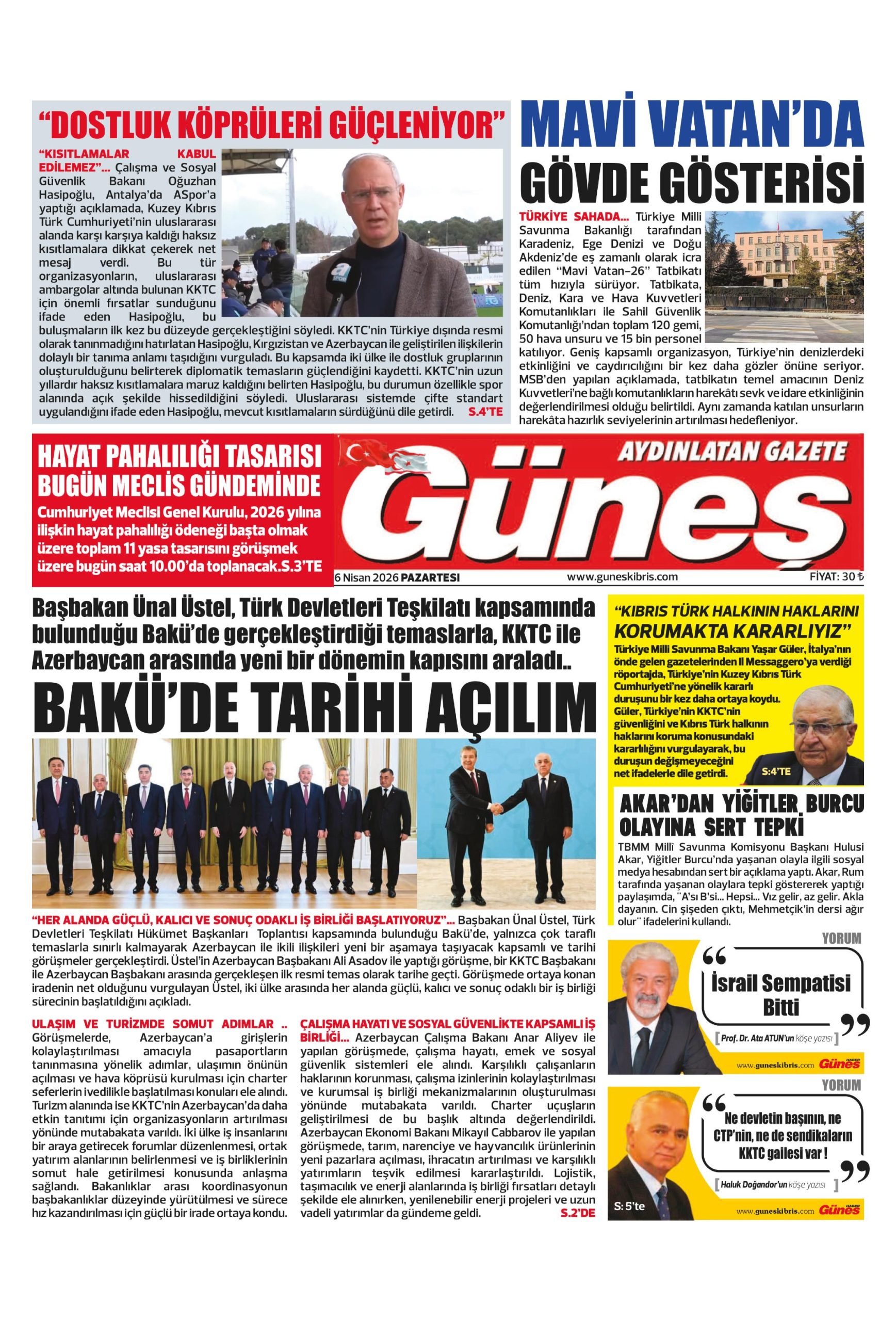 H A B E R G U N E S 20260406 Scaled