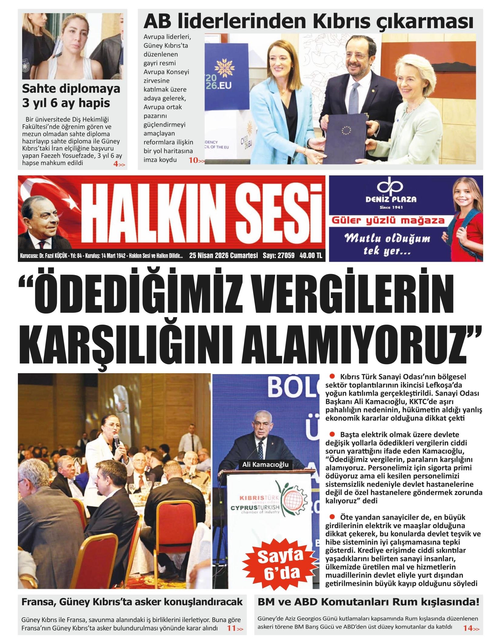 H A L K I N S E S I 20260425