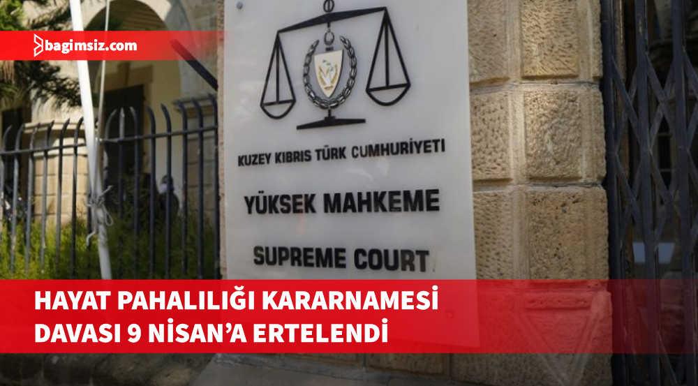 Anayasa Mahkemesi’nde hayat pahalılığı kararnamesi davası 9 Nisan’a ertelendi